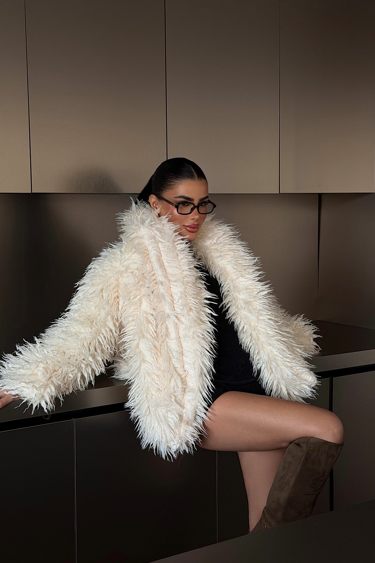 Krem Mayfair kürk ATE-4316