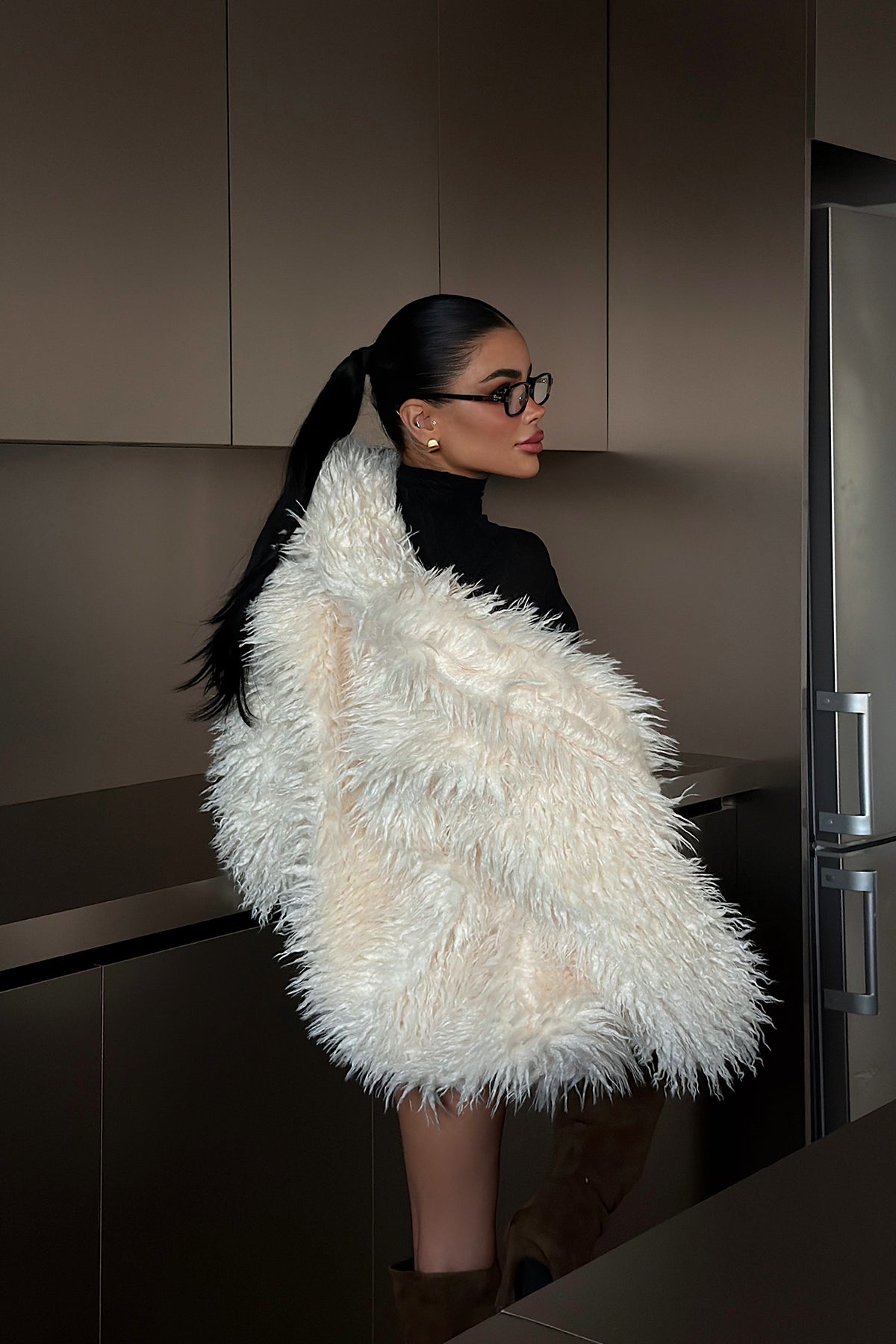 Krem Mayfair kürk ATE-4316