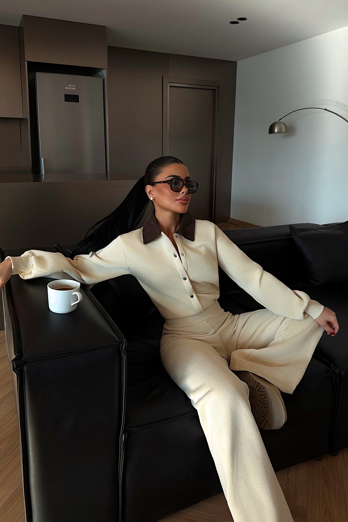 Krem Boots şordonlu tulum ATE-4362