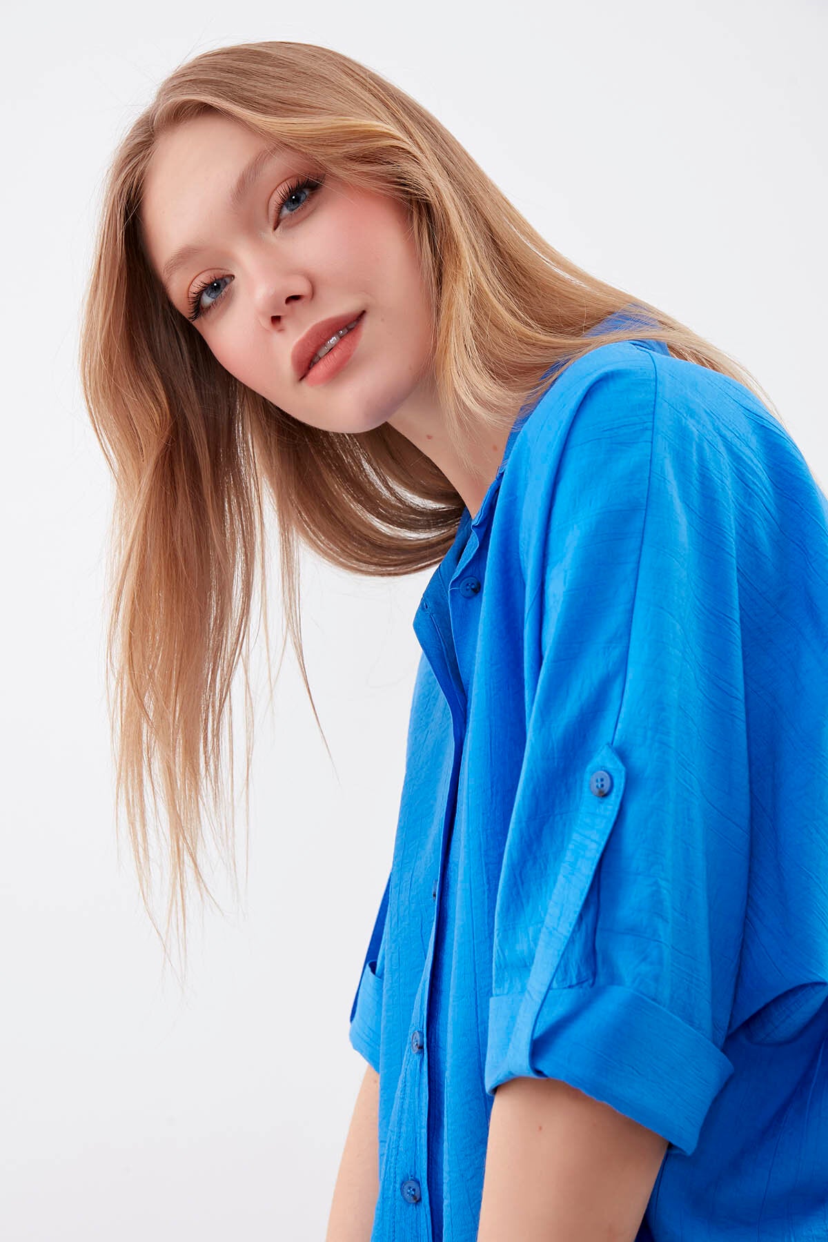 Krinkıl Kısa Kol Gömlek