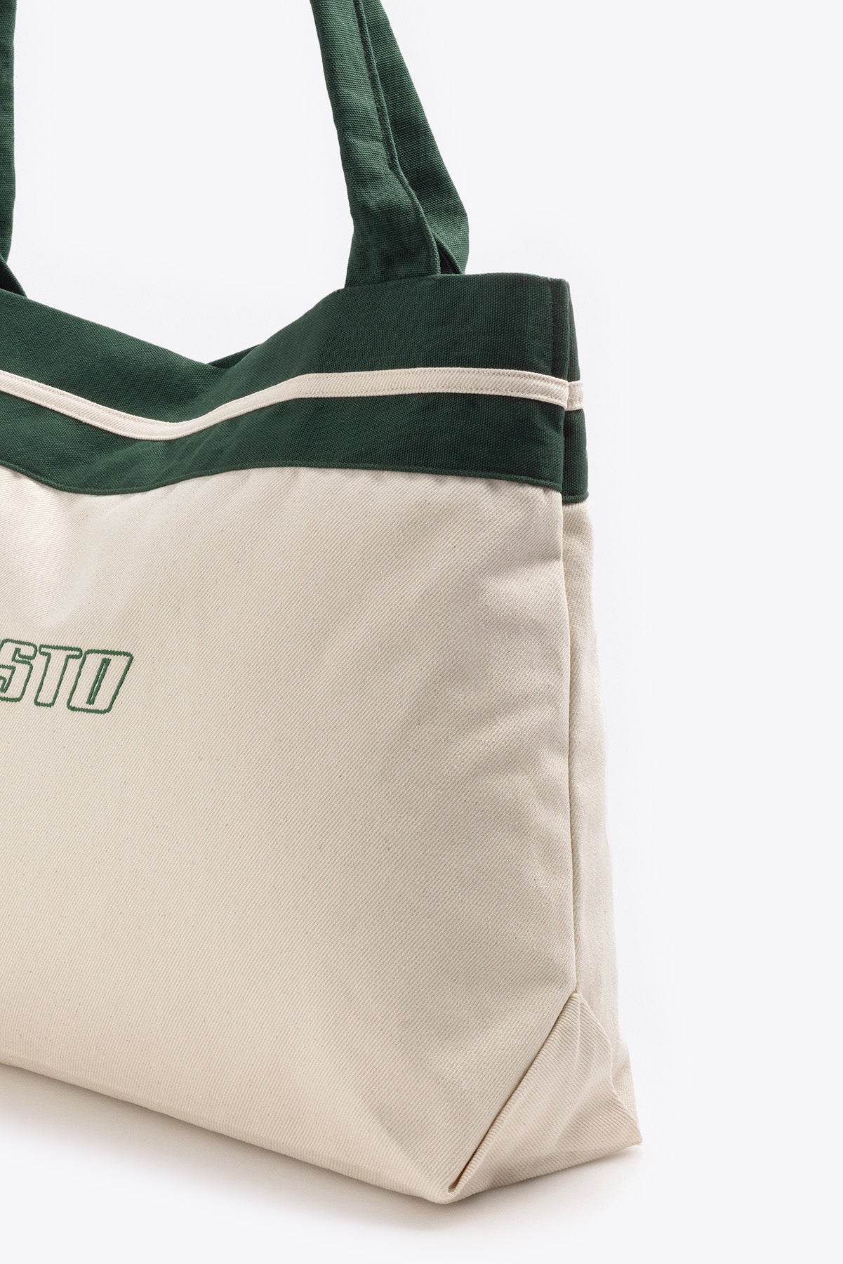 KUMAŞ TOTE YEŞİL ÇANTA - YEŞİL STANDART
