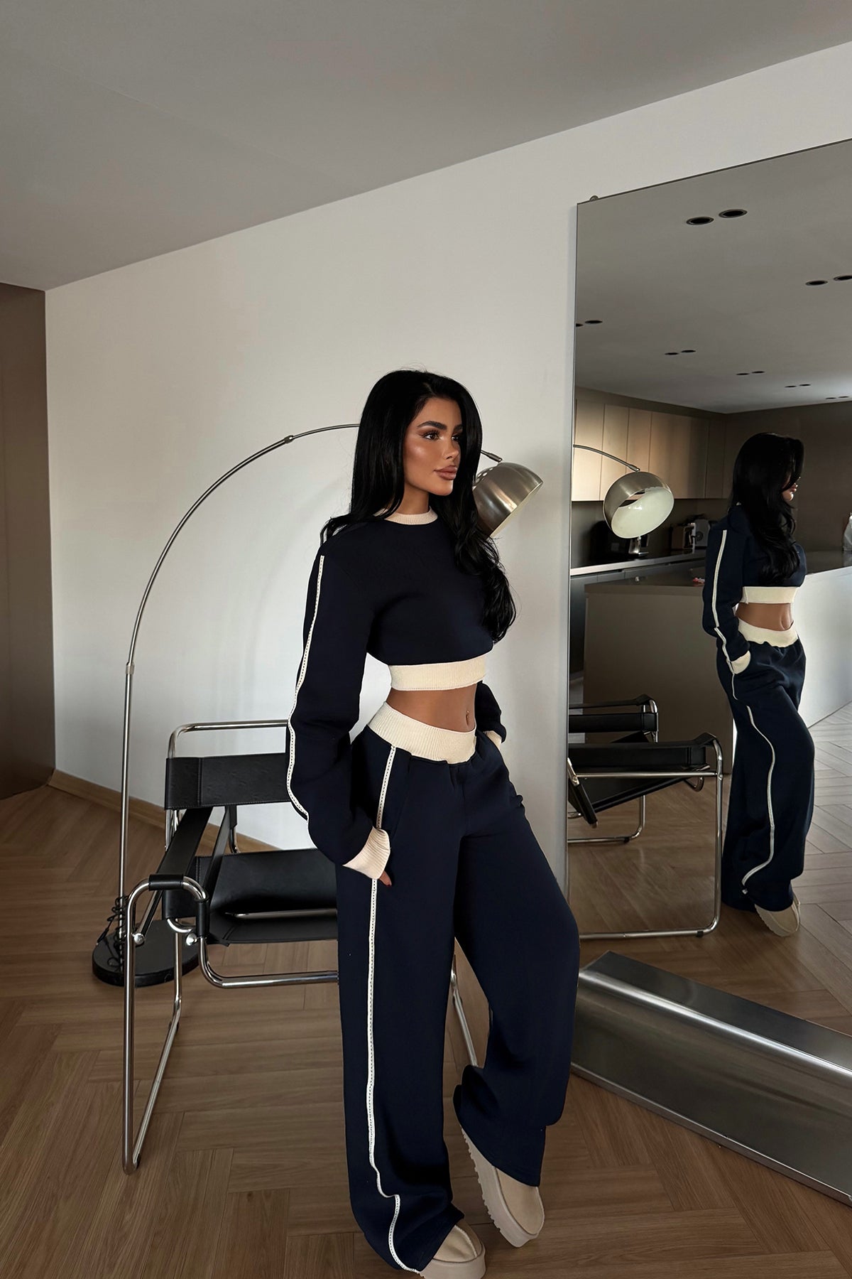 Lacivert Quill Eşofman Takımı ATE-4090