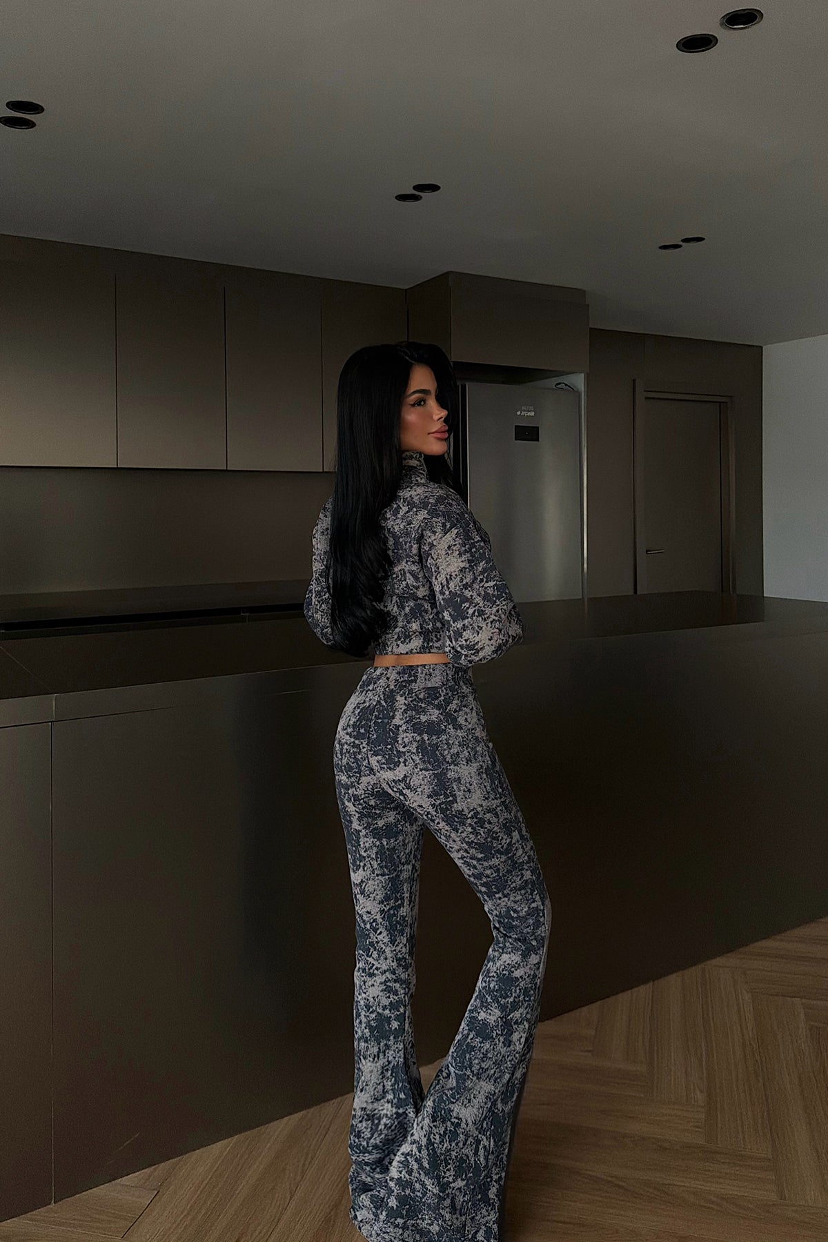 Lacivert Polena Eşofman Takımı ATE-4333