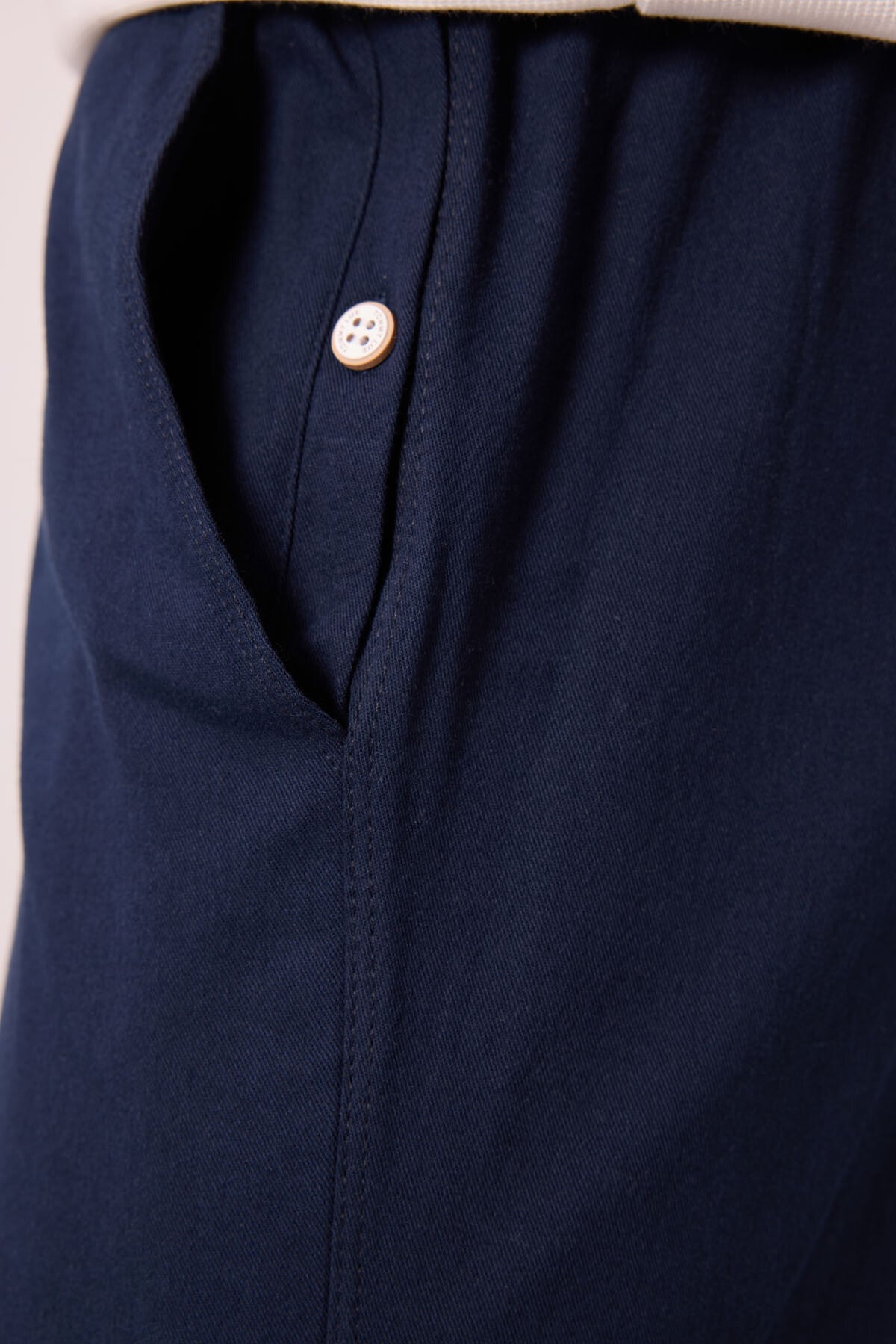 Lacivert Standart Fit Dokuma Hafif Esnek Chino Erkek Pantolon - 82178