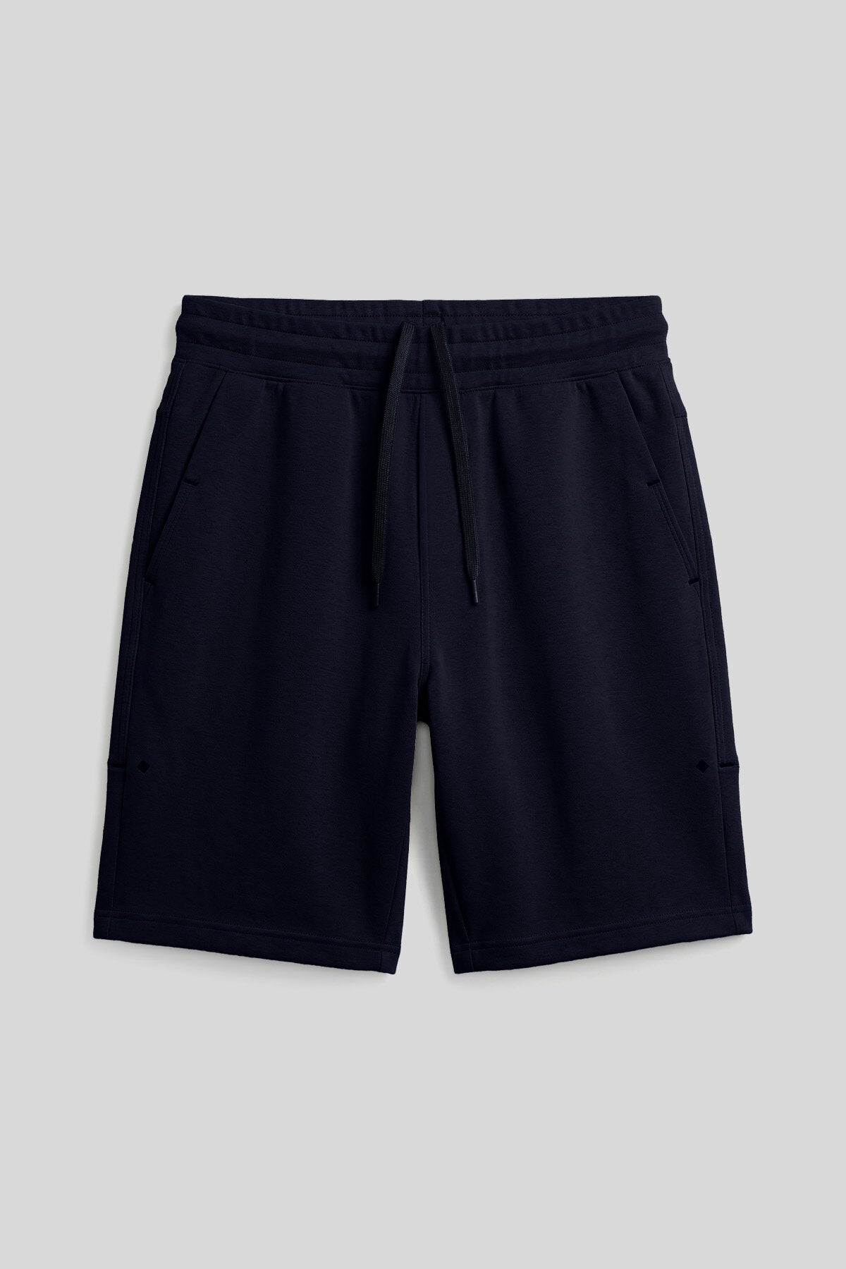 Lacivert Rahat Form Bağcıklı Cep Detaylı Battal Büyük Beden Erkek Şort - 81297