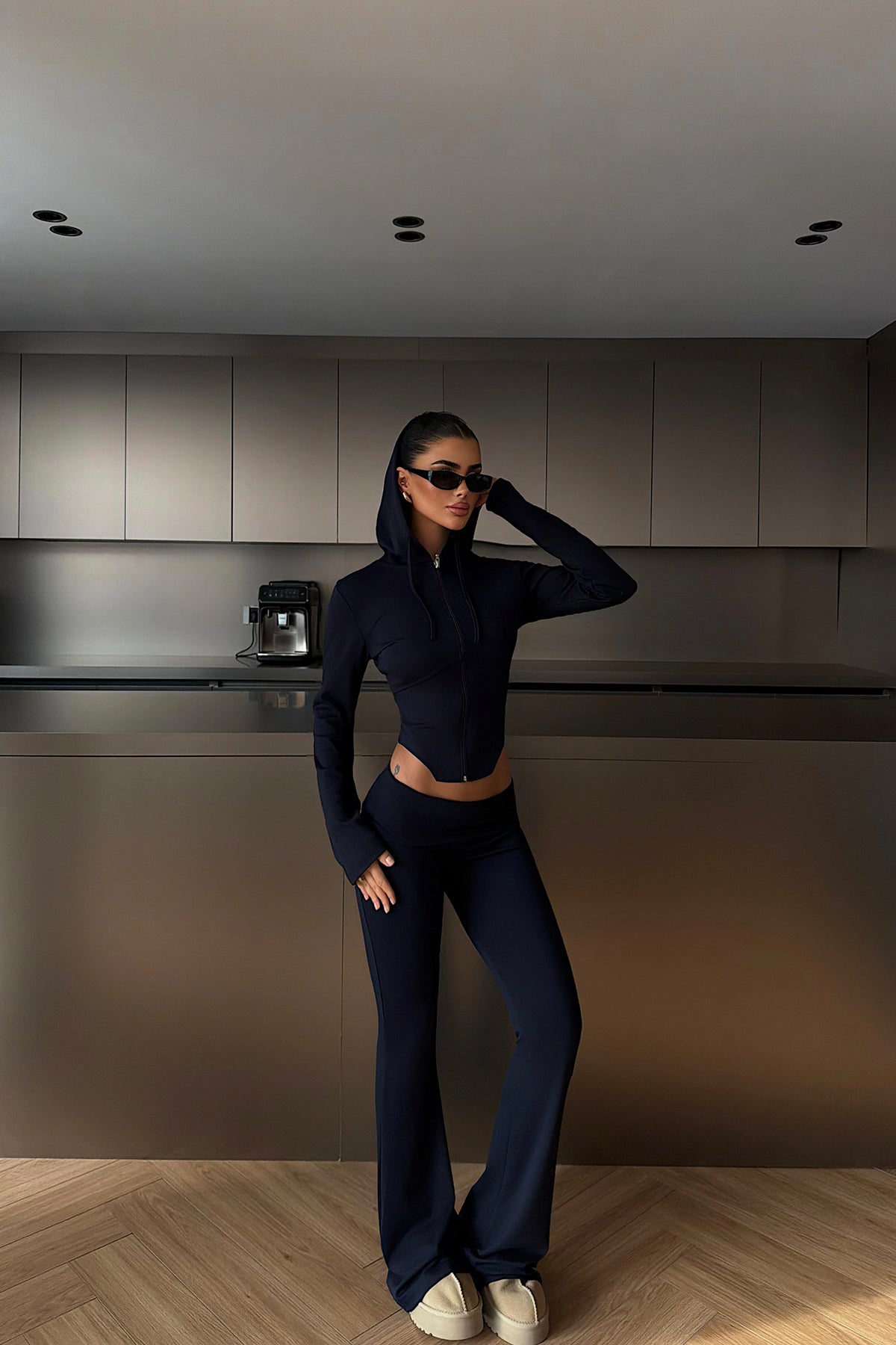 Lacivert Pascale Takım ATE-4444