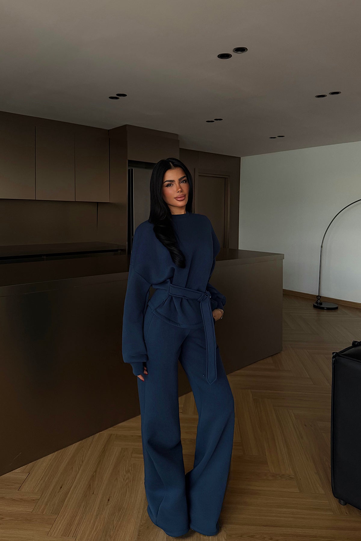 Lacivert Luzzy Eşofman Takımı ATE-4109