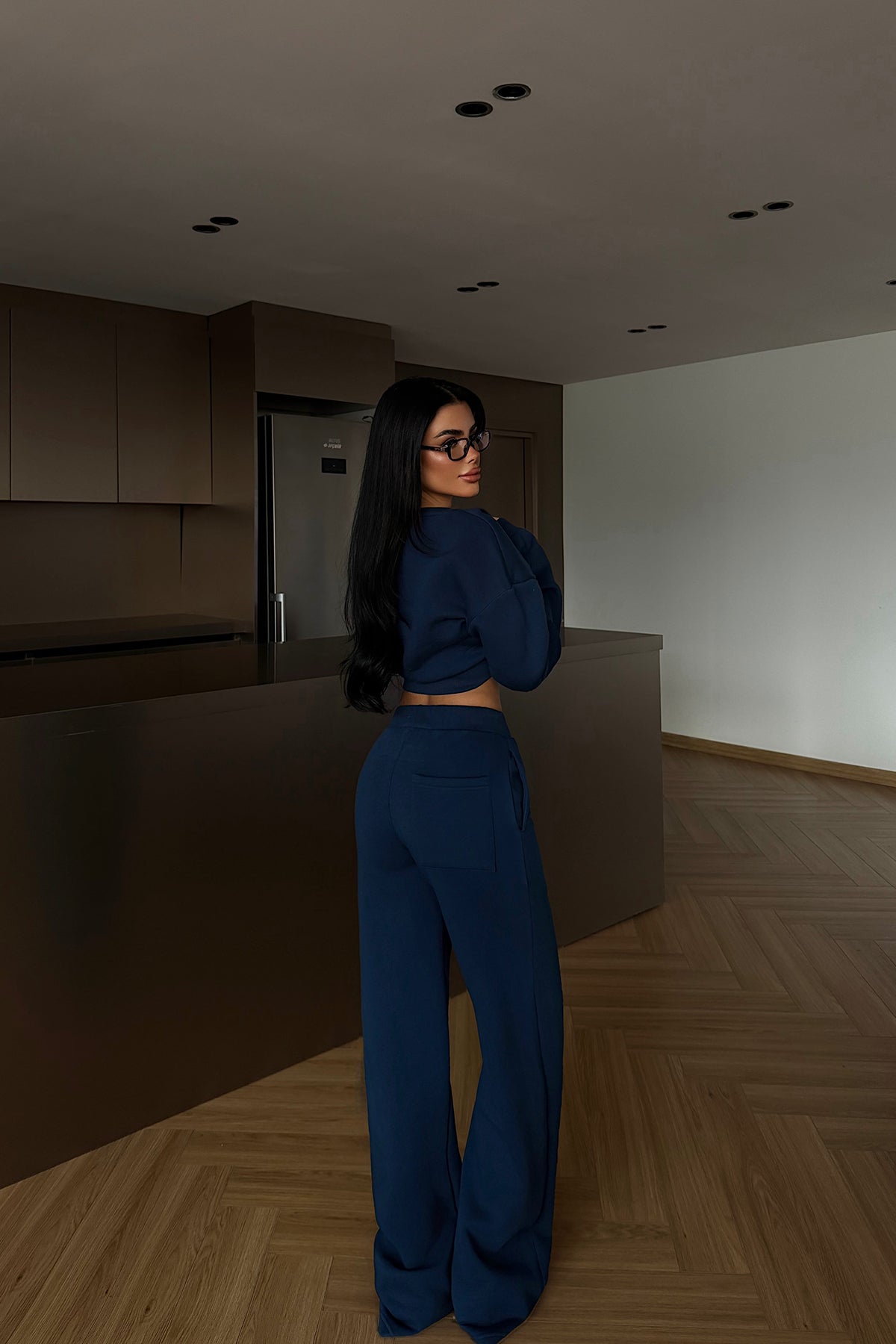 Lacivert Lotee Eşofman Takım ATE-4315