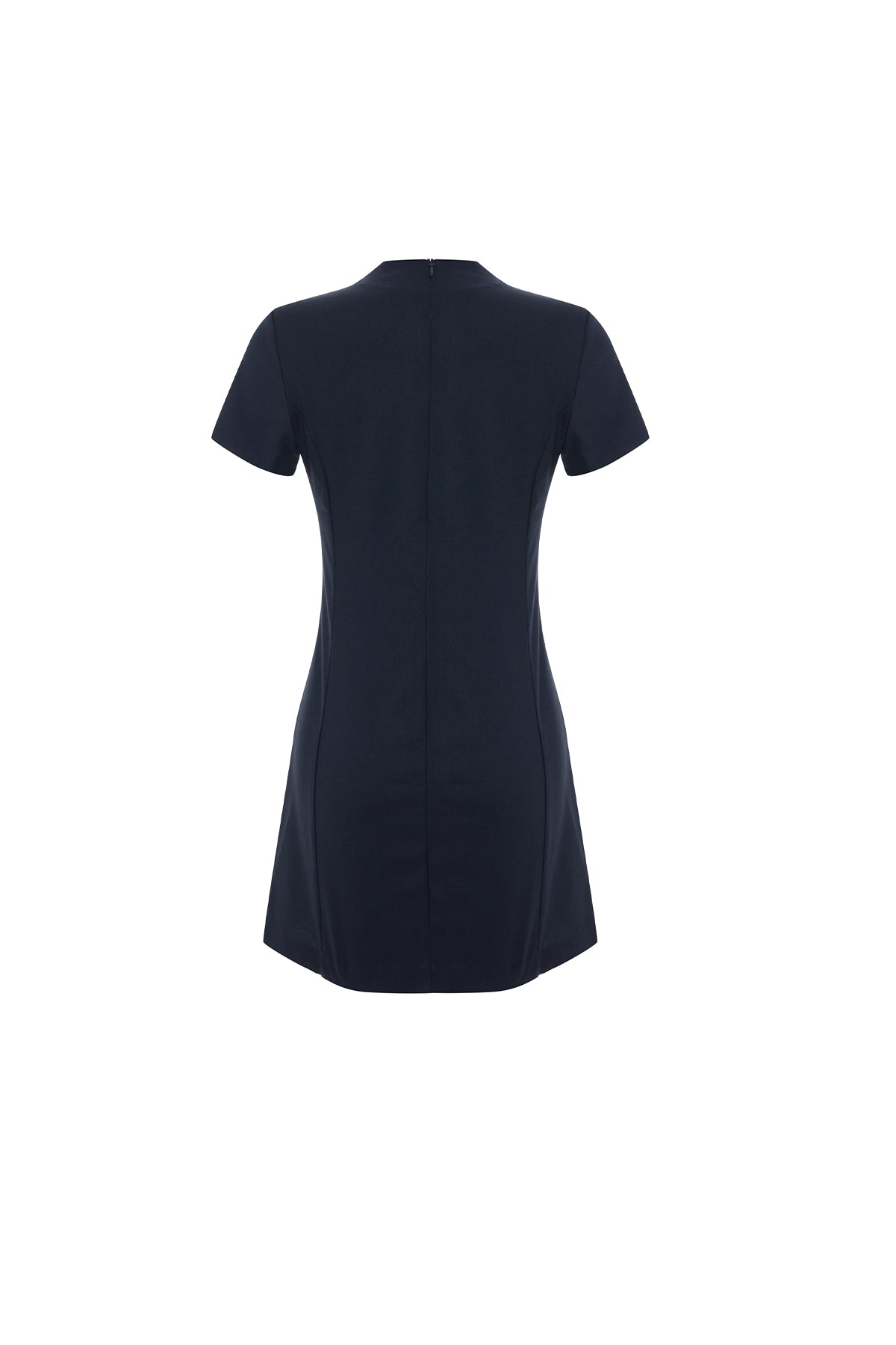 Lacivert Tiya Mini Elbise ATE-2099