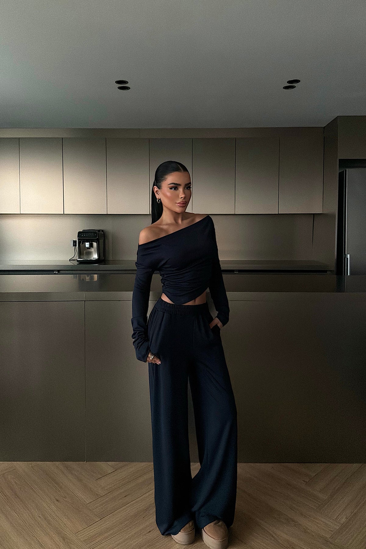 Lacivert Allona Takım ATE-4518