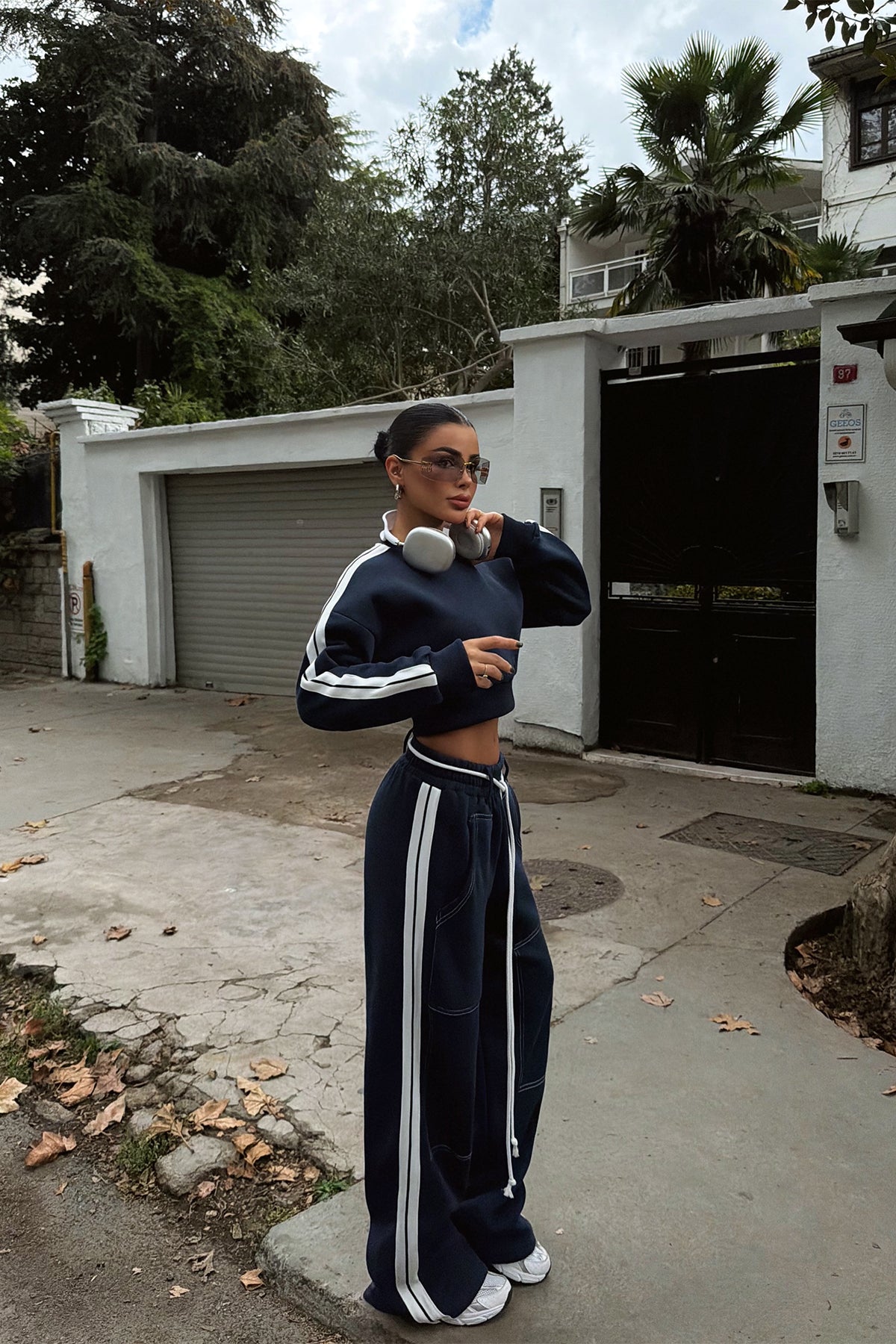 Lacivert Rinaldi Eşofman Takımı ATE-3750