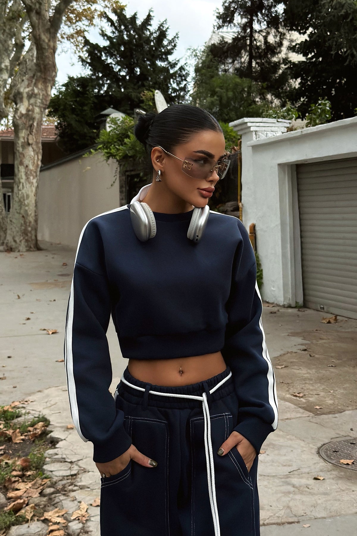 Lacivert Rinaldi Eşofman Takımı ATE-3750