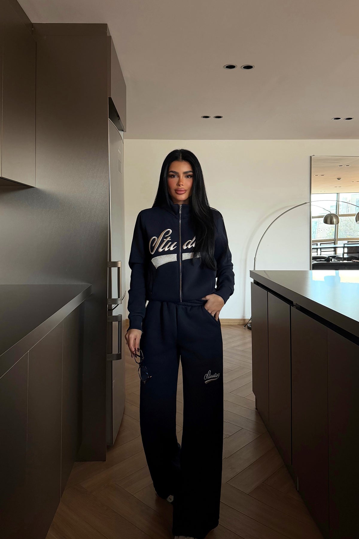 Lacivert Studioy Eşofman Takım ATE-4176