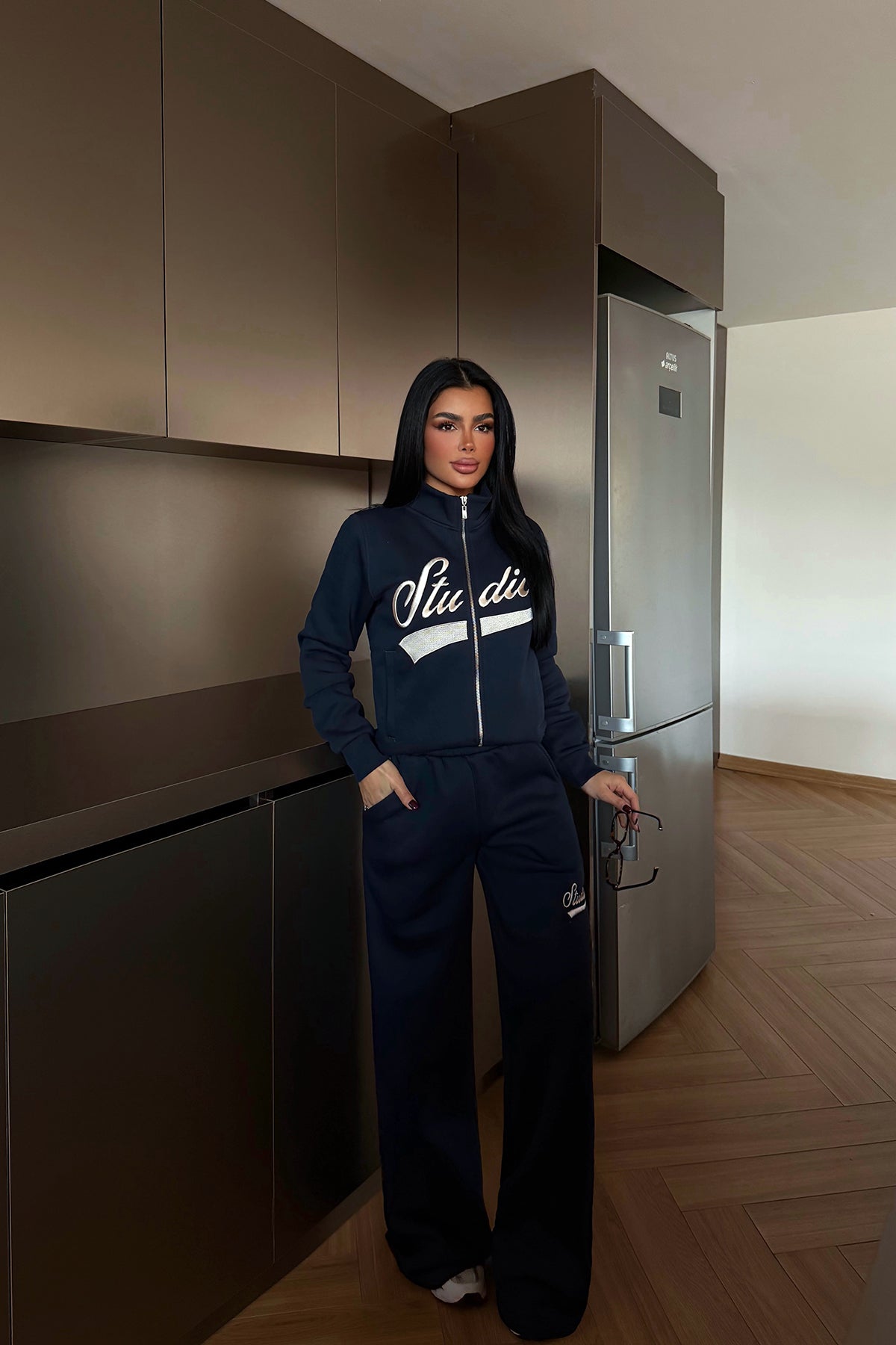 Lacivert Studioy Eşofman Takım ATE-4176