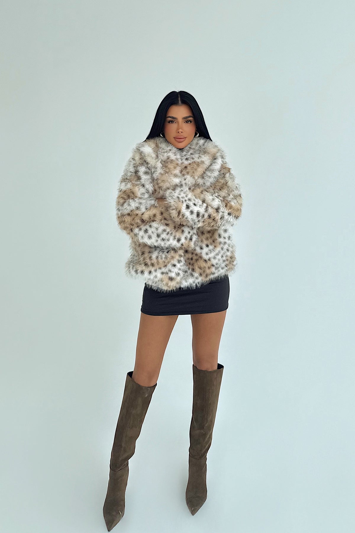 Leopar Delora Leopar Desenli Kürk ATE-3763