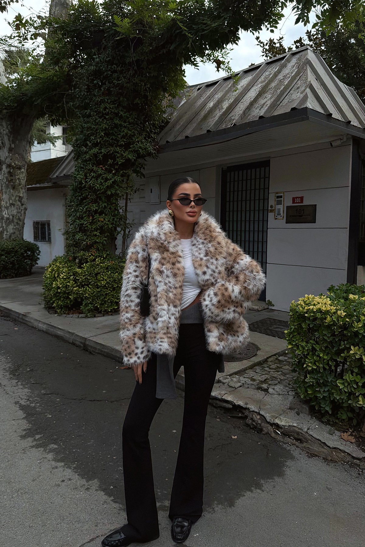 Leopar Delora Leopar Desenli Kürk ATE-3763