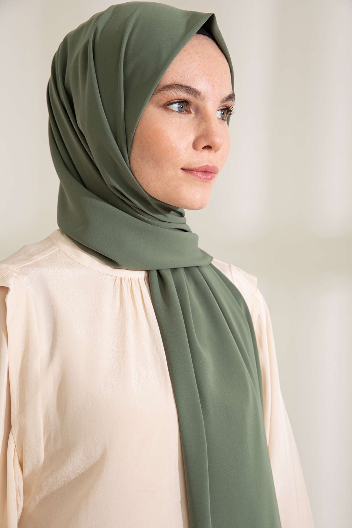 Medine İpeği Şal - Kamuflaj