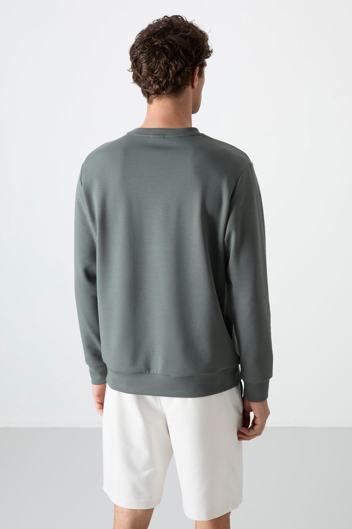 Çağla Basic O Yaka Rahat Form Erkek Sweatshirt - 88053