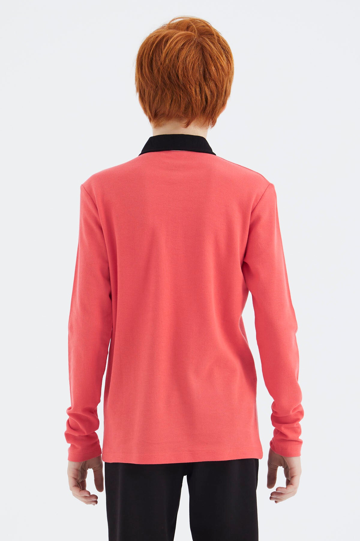 Coral Polo Yaka Erkek Çocuk T-Shirt - 11172