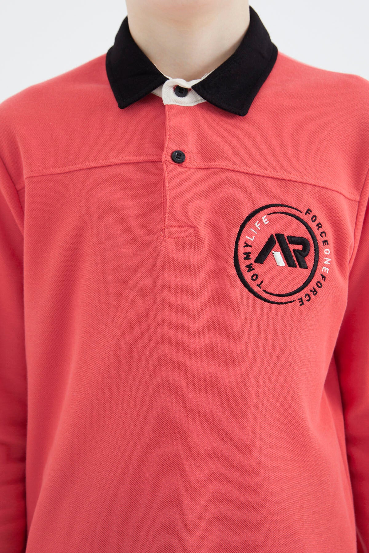 Coral Polo Yaka Erkek Çocuk T-Shirt - 11172