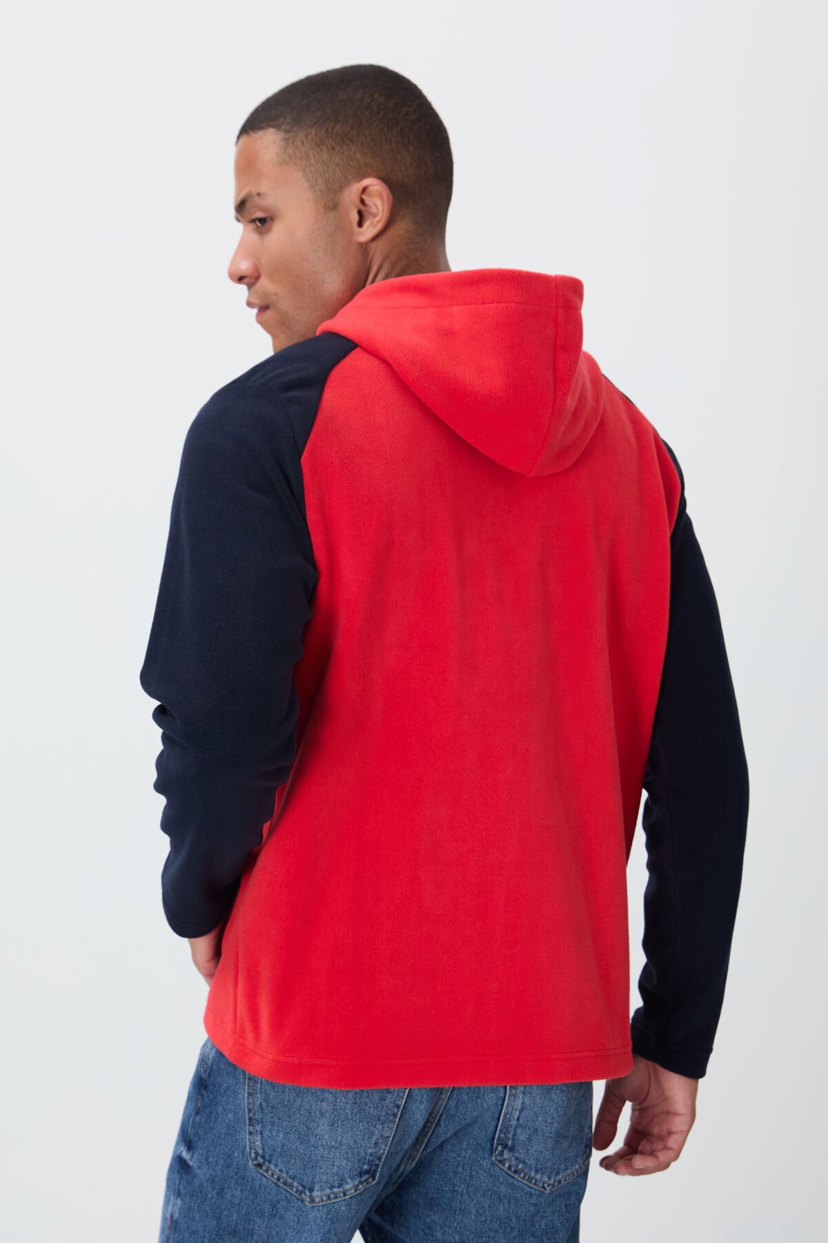 Connell Fiesta Rahat Kalıp Polar Erkek Sweatshirt - 88313