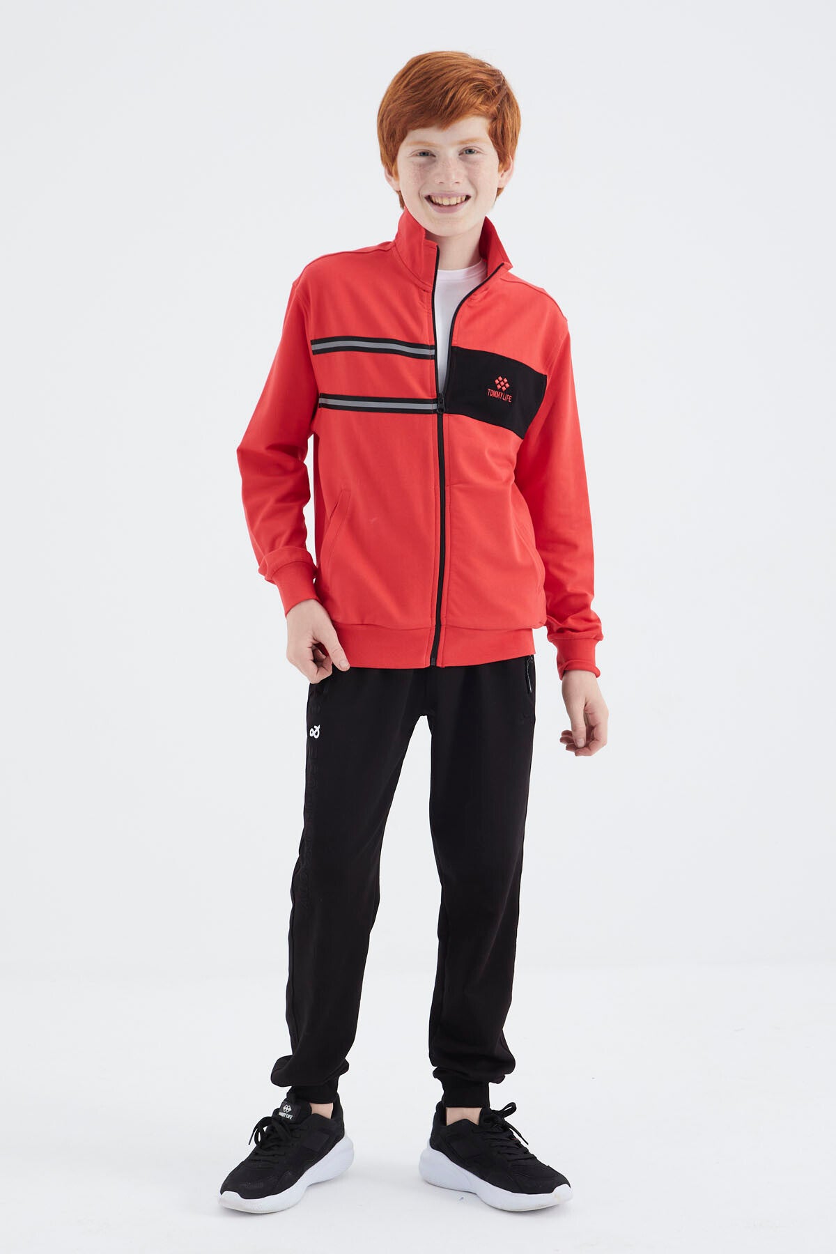 Fiesta Dik Yaka Erkek Çocuk Sweatshirt - 11183
