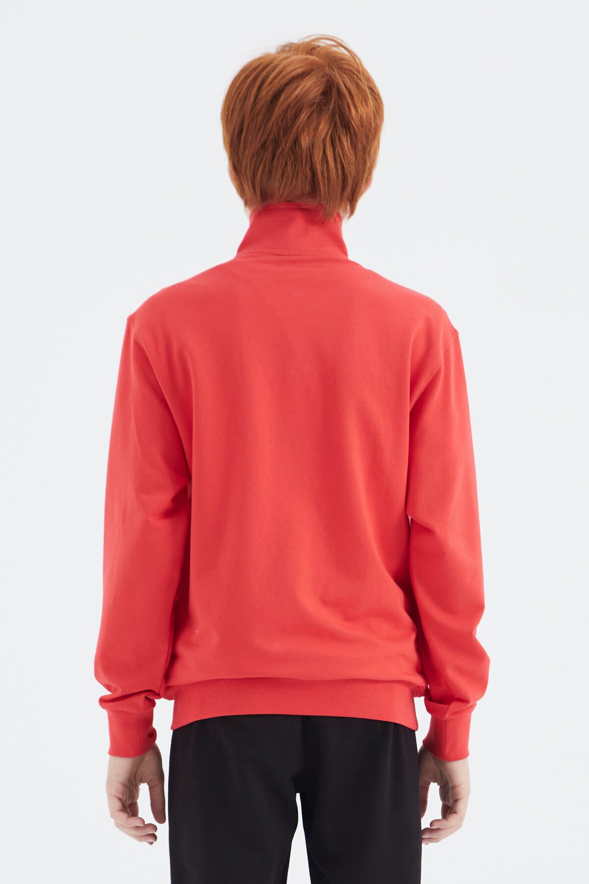 Fiesta Dik Yaka Erkek Çocuk Sweatshirt - 11183