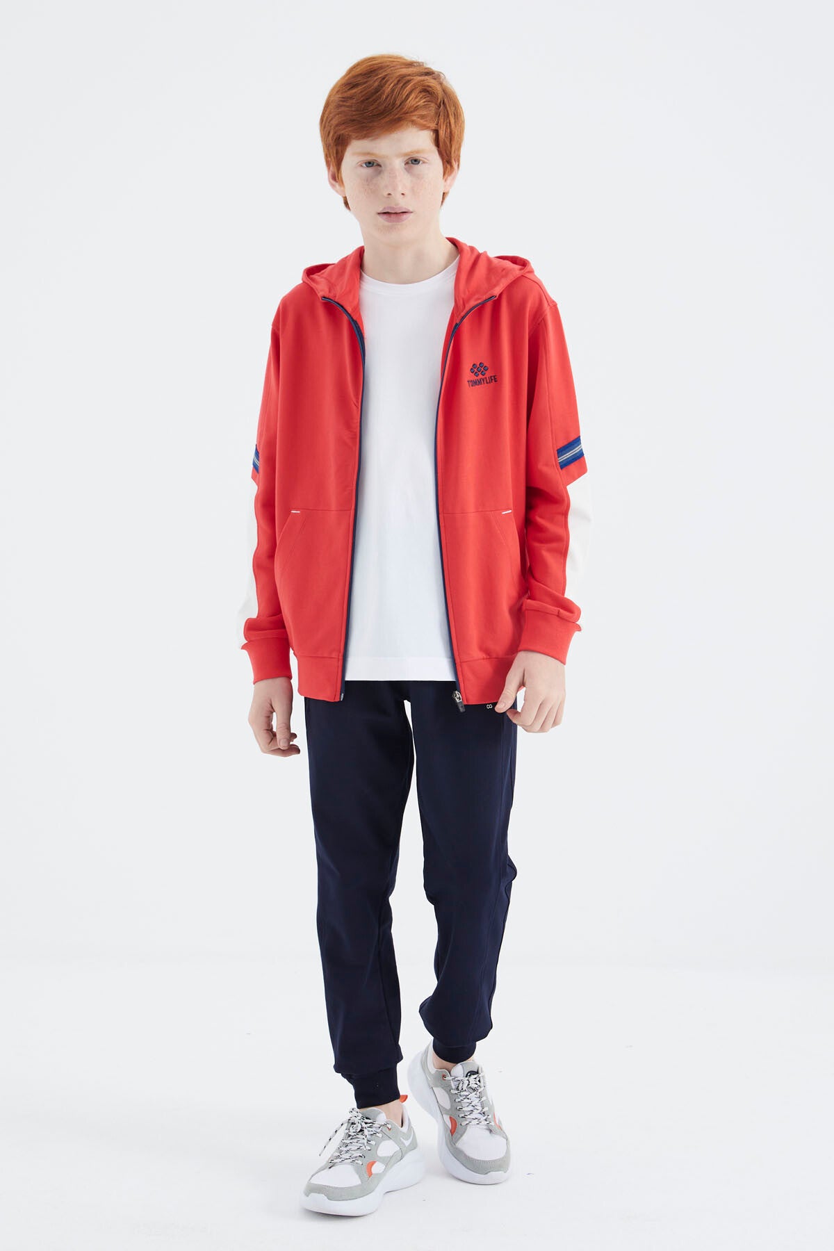 Fiesta Fermuarlı Erkek Çocuk Sweatshirt - 11180