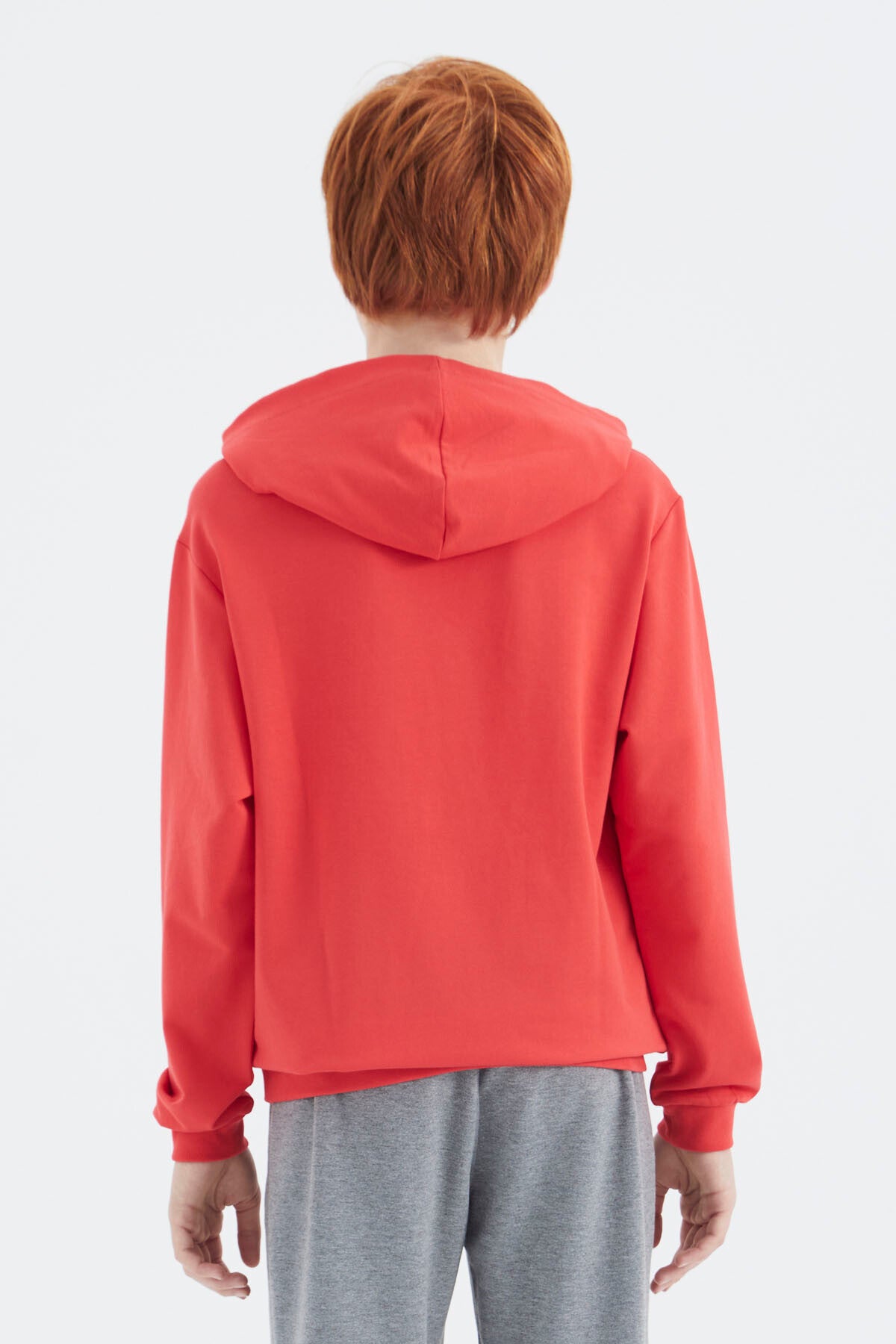 Fiesta Kapüşonlu Basic Erkek Çocuk Sweatshirt - 11181