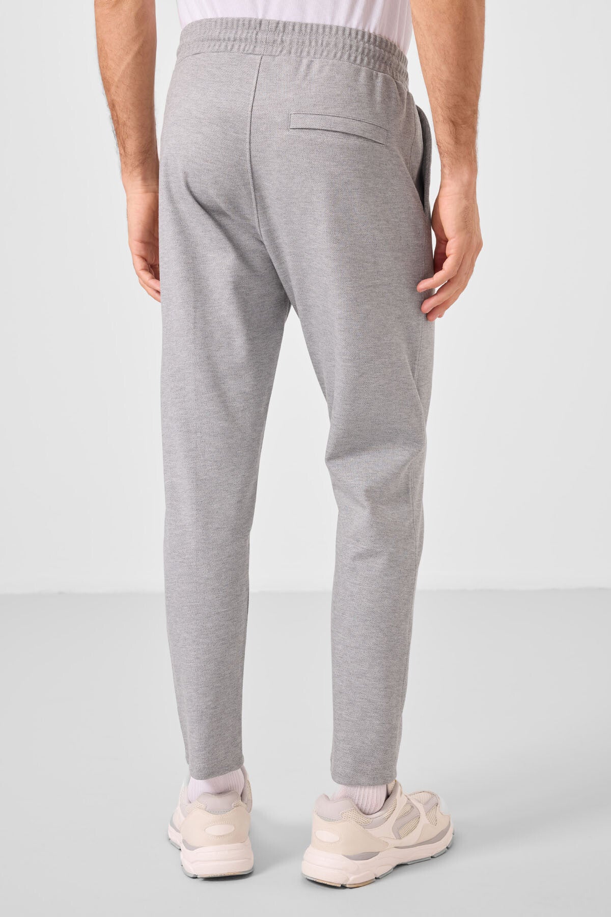 Gri Melanj Jogger Erkek Eşofman Altı - 82114