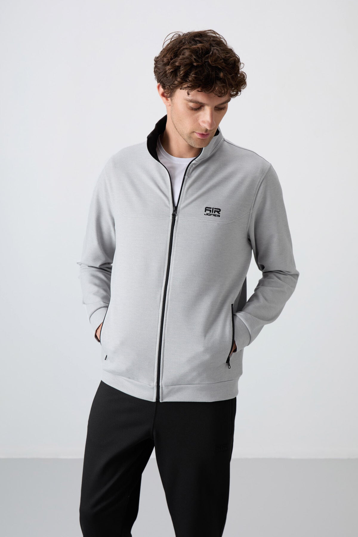 Hugo Gri Melanj - Siyah Jogger Erkek Eşofman Takım - 85198