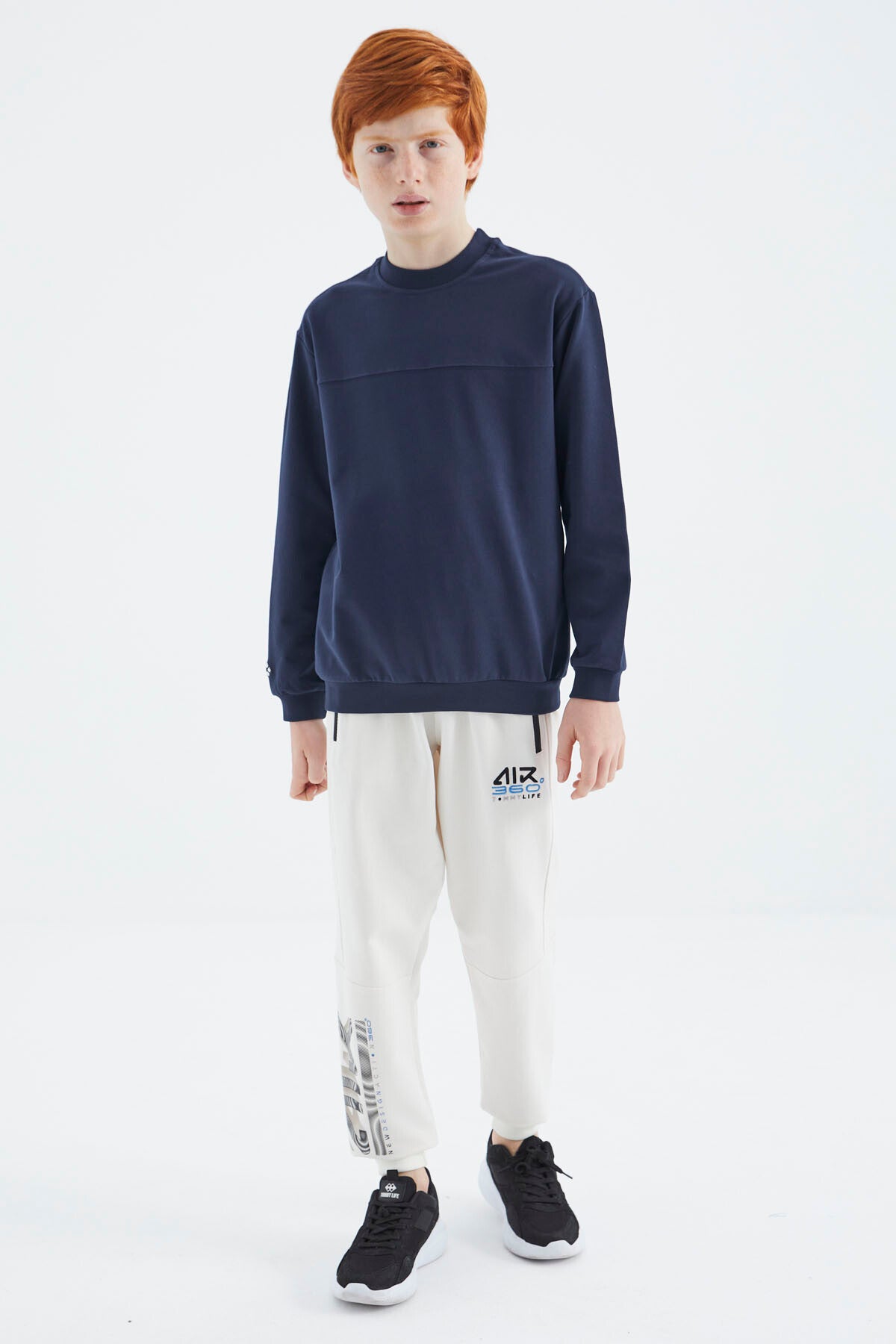 İndigo Basic Erkek Çocuk Sweatshirt - 11173