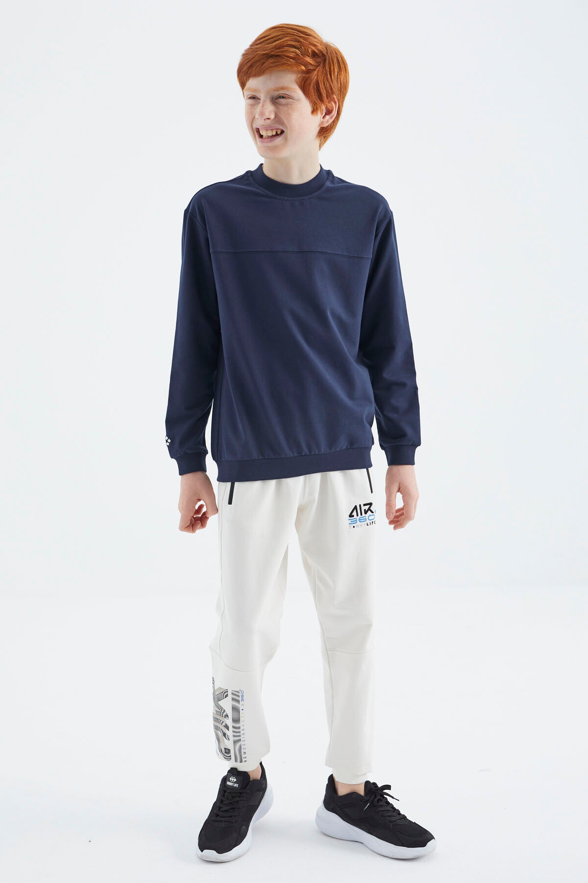 İndigo Basic Erkek Çocuk Sweatshirt - 11173