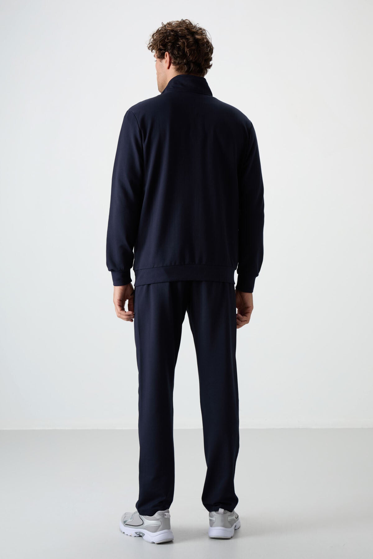 Troy İndigo Standart Kalıp Erkek Eşofman Takım - 85196