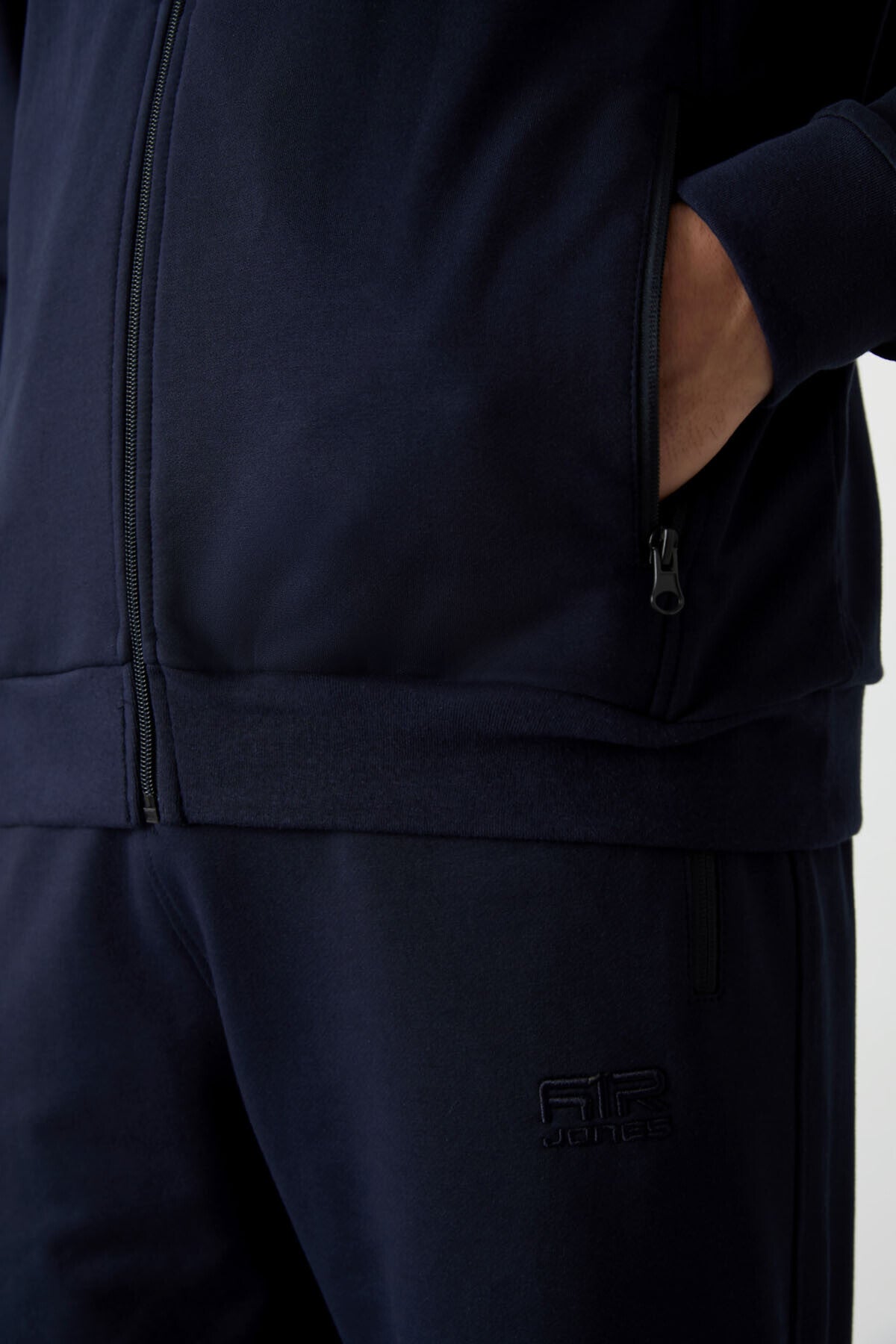 Troy İndigo Standart Kalıp Erkek Eşofman Takım - 85196