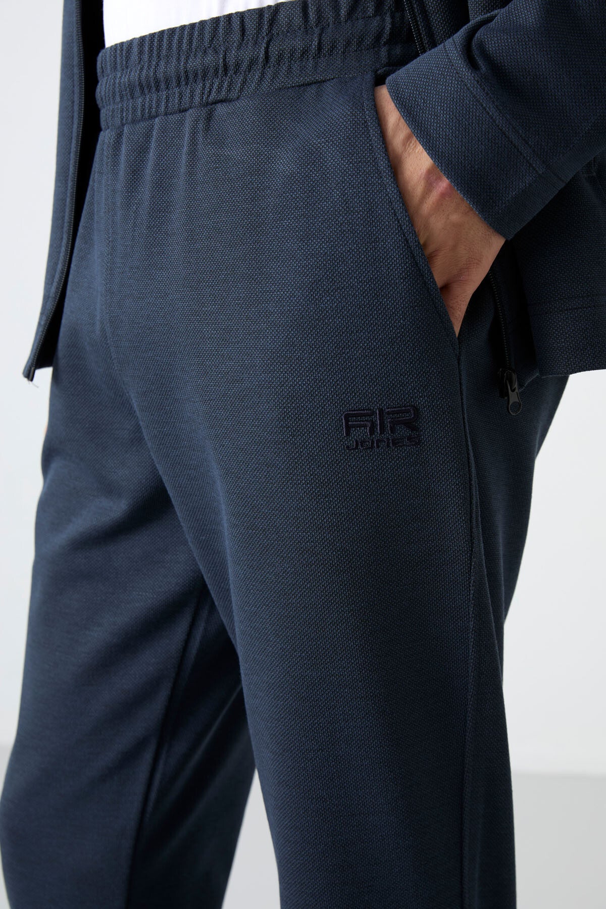 Carlos İndigo Standart Kalıp Erkek Eşofman Takım - 85209