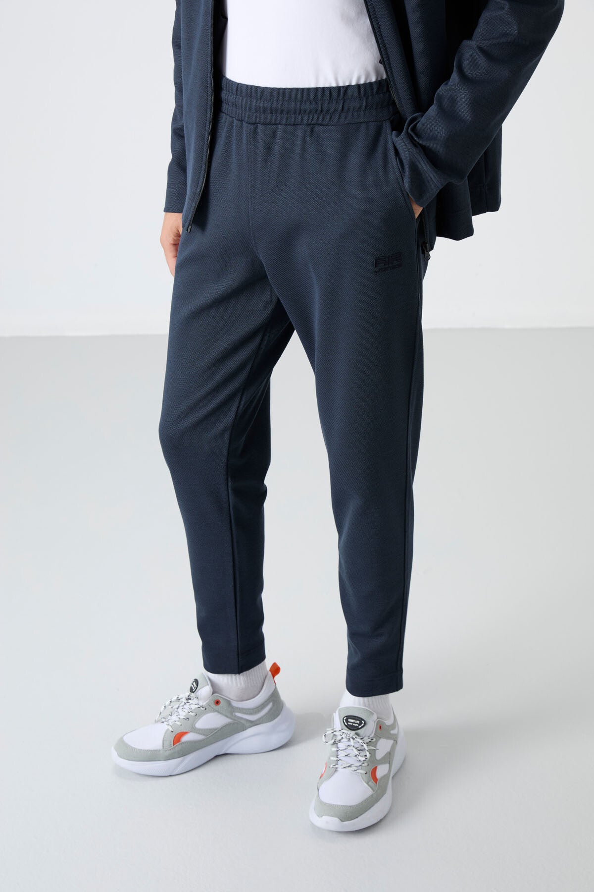 Carlos İndigo Standart Kalıp Erkek Eşofman Takım - 85209