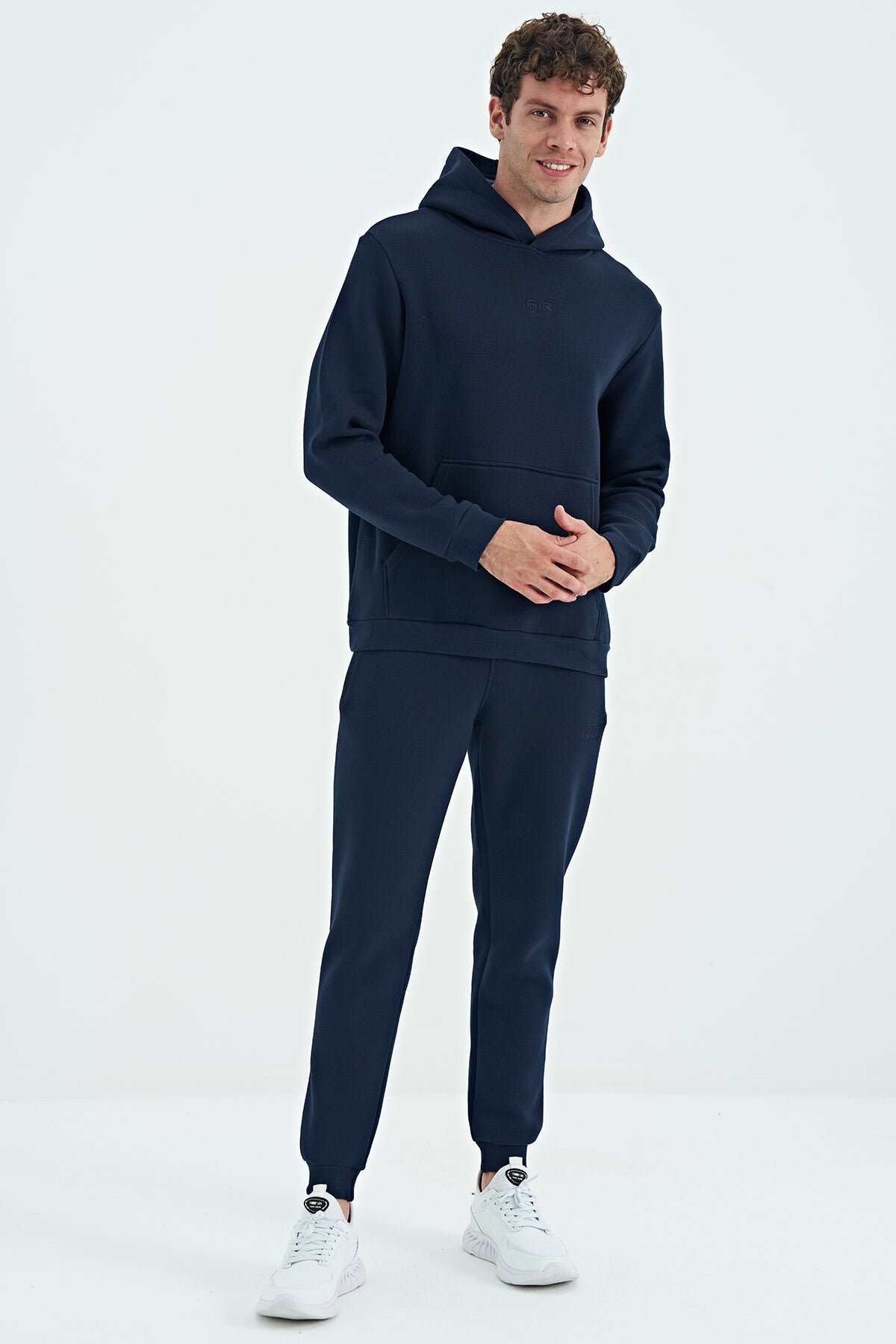 Tom İndigo Şardonlu Erkek Sweatshirt - 88138