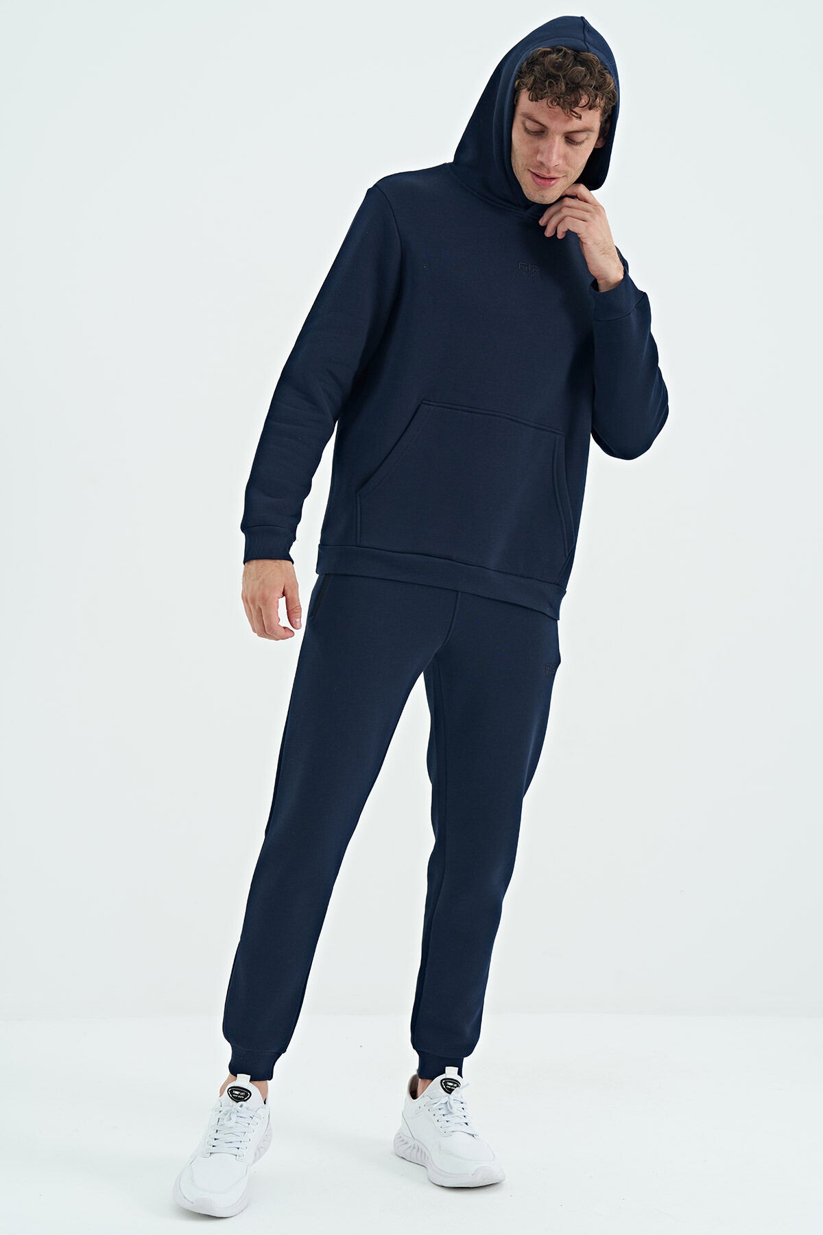 Tom İndigo Şardonlu Erkek Sweatshirt - 88138
