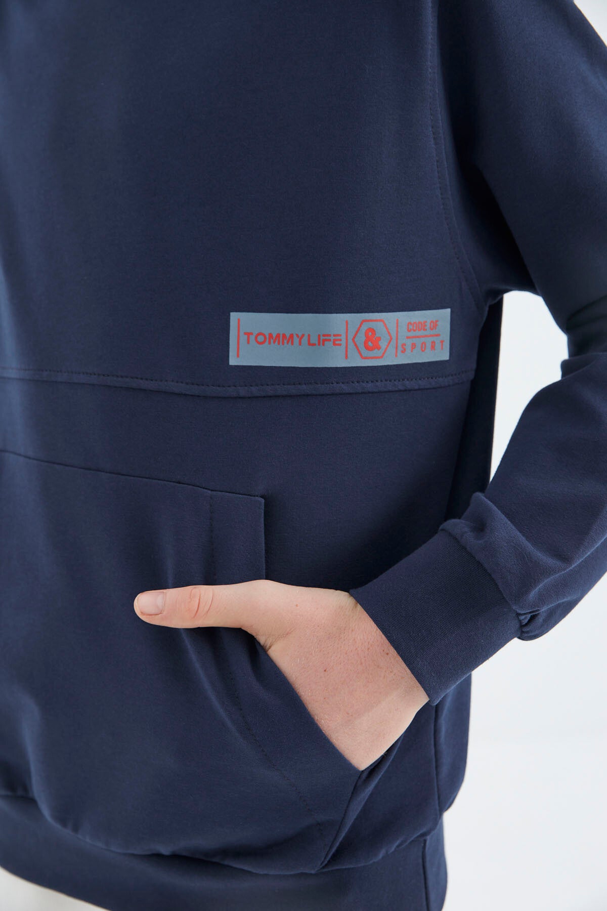 İndigo Standart Kalıp Erkek Çocuk Sweatshirt - 11179