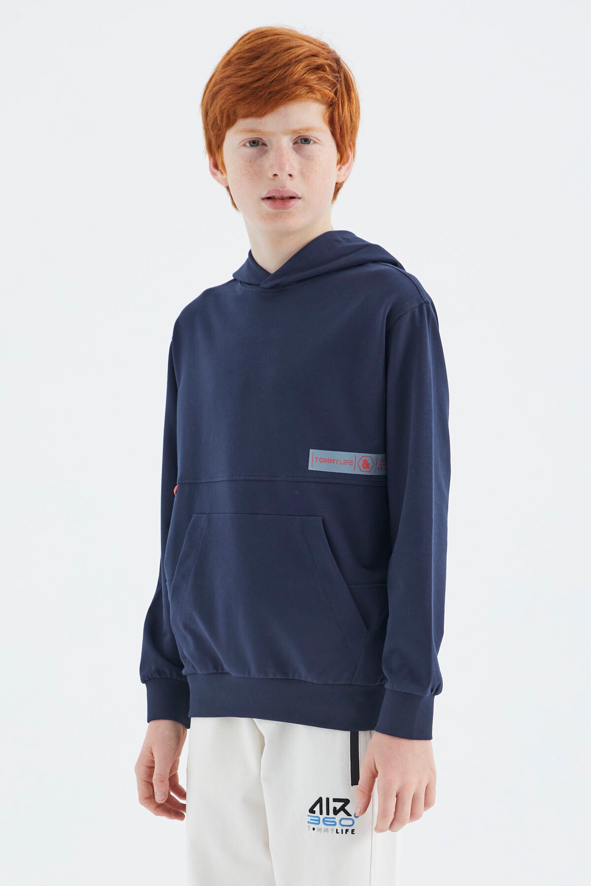 İndigo Standart Kalıp Erkek Çocuk Sweatshirt - 11179
