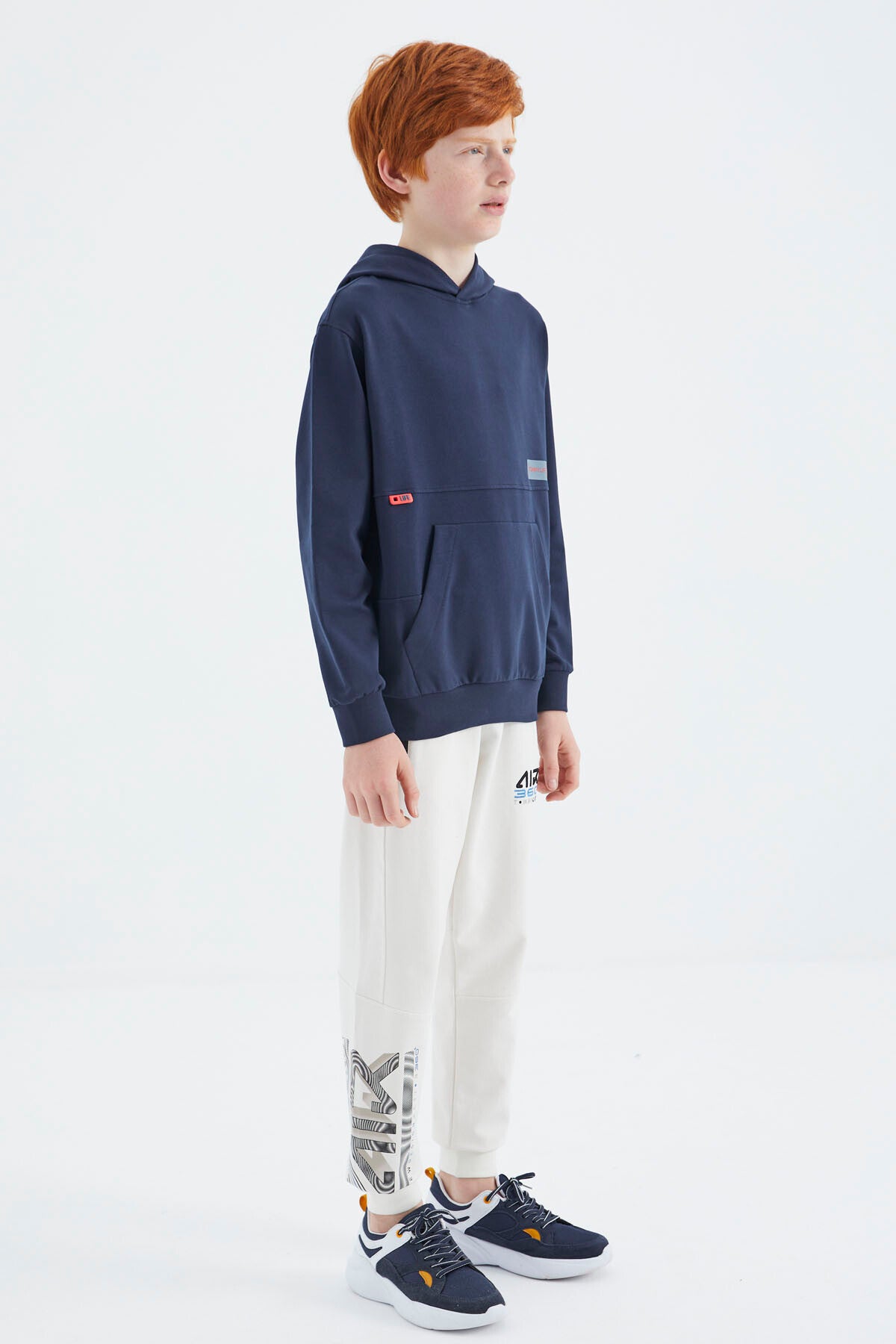 İndigo Standart Kalıp Erkek Çocuk Sweatshirt - 11179