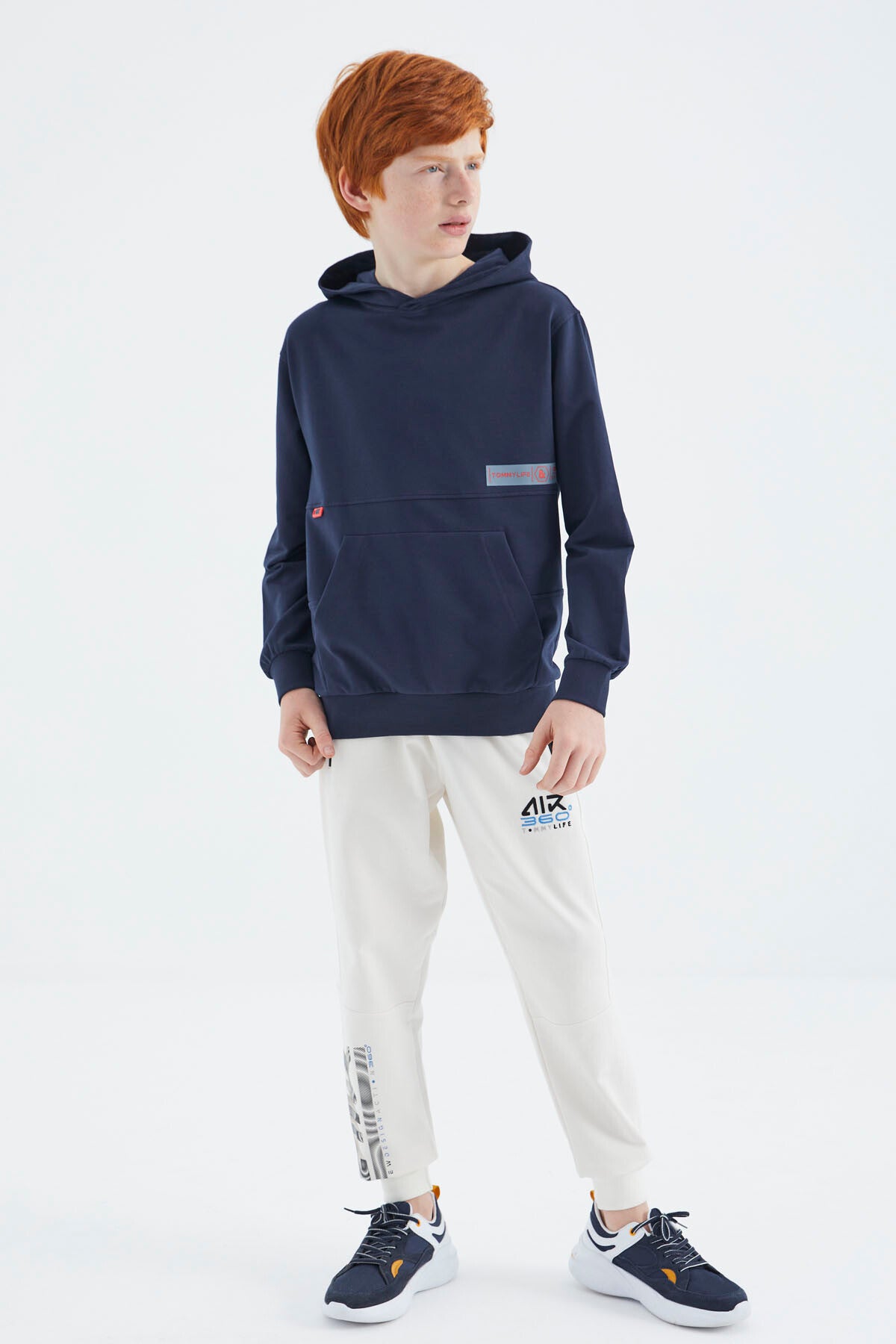 İndigo Standart Kalıp Erkek Çocuk Sweatshirt - 11179