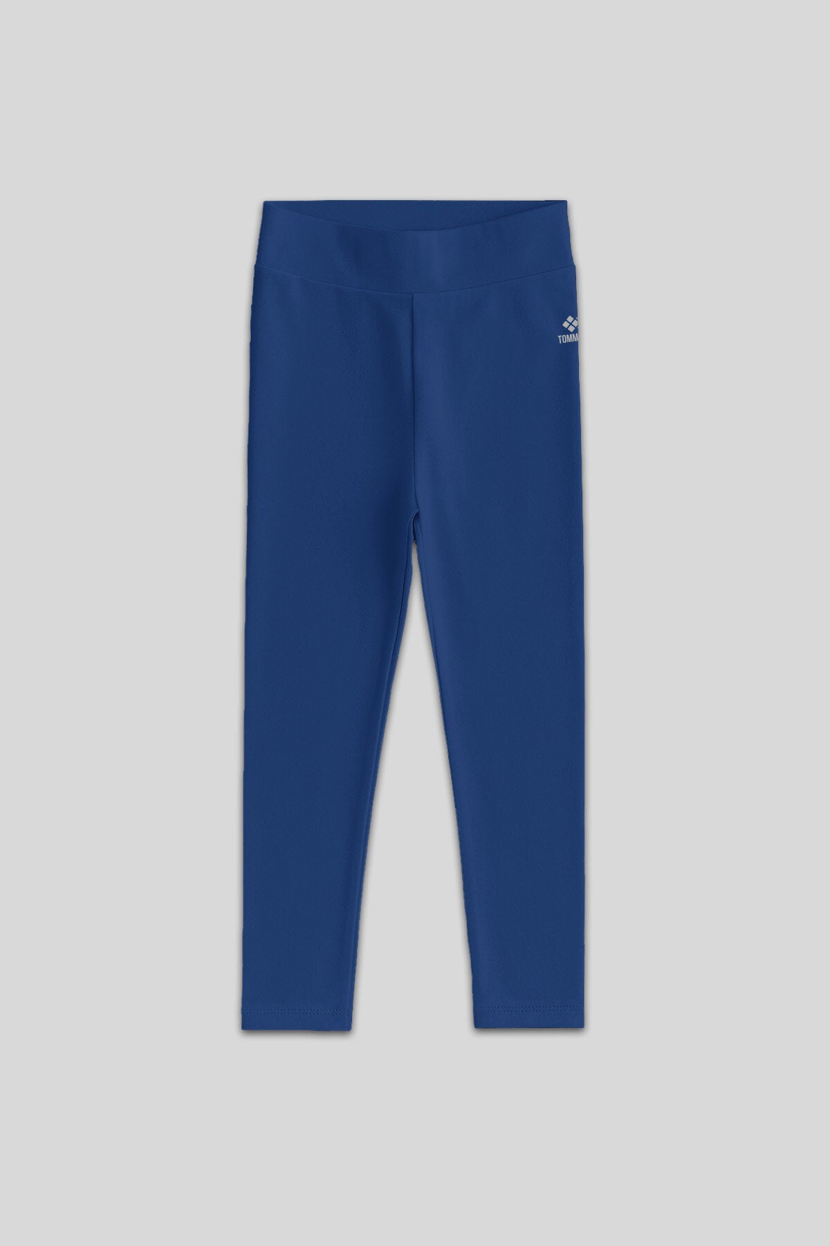 İndigo Yüksek Bel Dar Paça Kız Çocuk Tayt - 75047