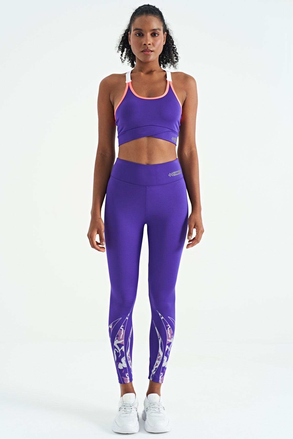 Koyu Mor Sırt Detaylı Askılı Dar Kalıp Kadın Büstiyer - 97254