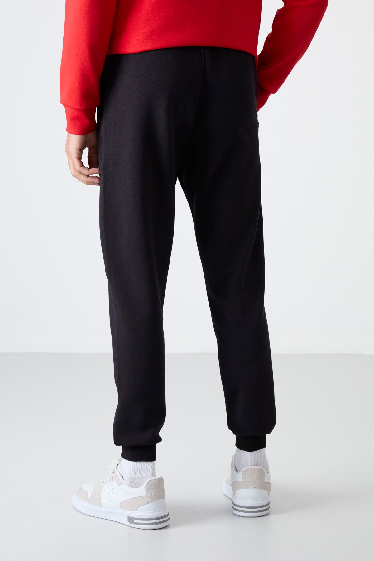 Lacivert Bağcıklı Dar Paça Erkek Eşofman Alt - 84999