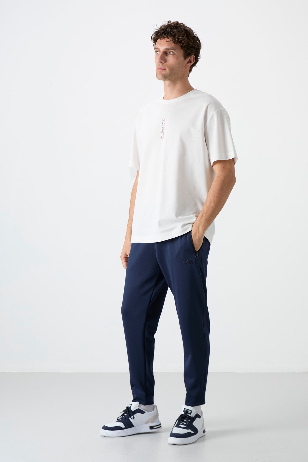 Barton Lacivert Jogger Erkek Eşofman Alt - 84952
