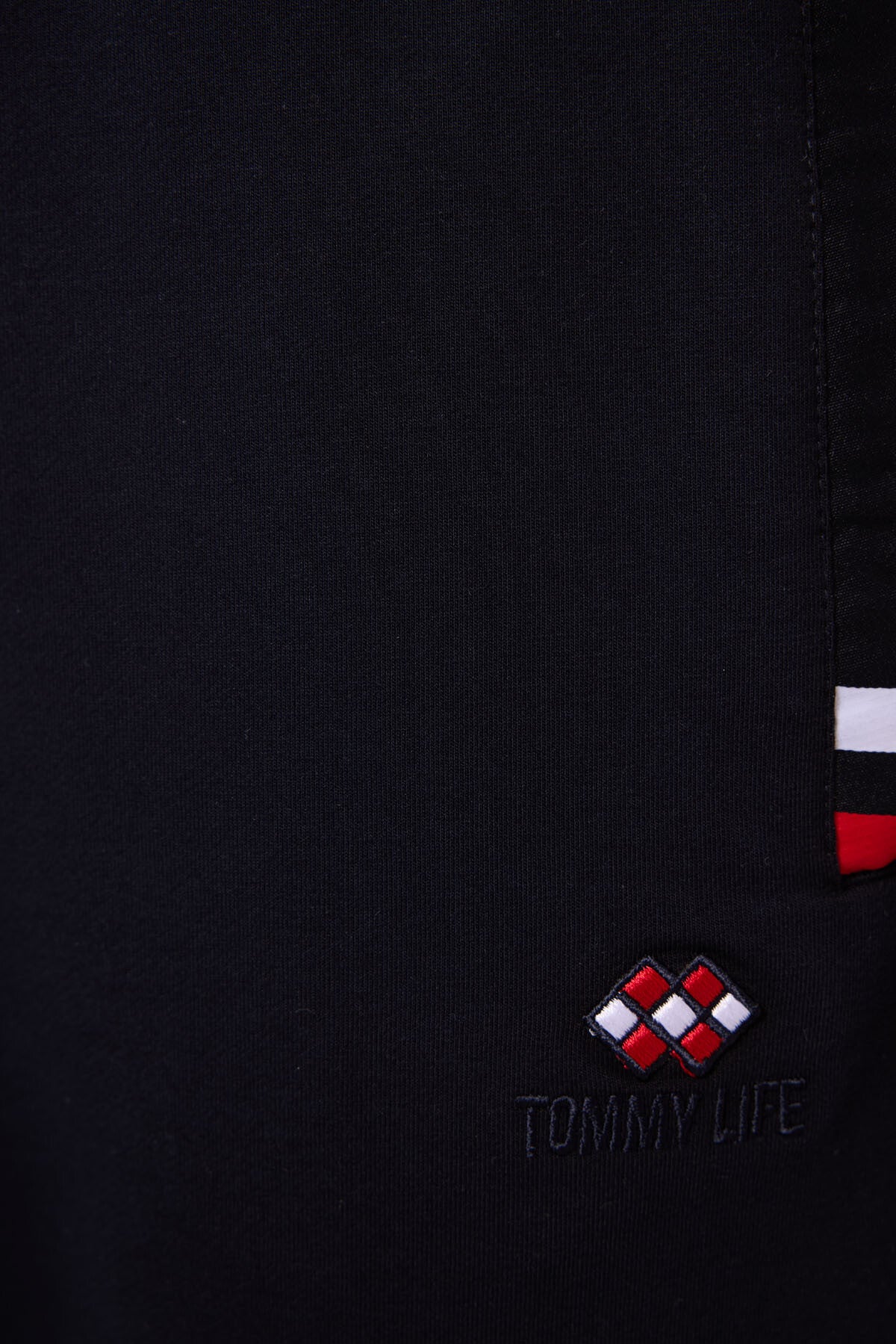 Lacivert Fermuar Cepli Dar Kalıp Klasik Paça Erkek Eşofman Alt - 84649