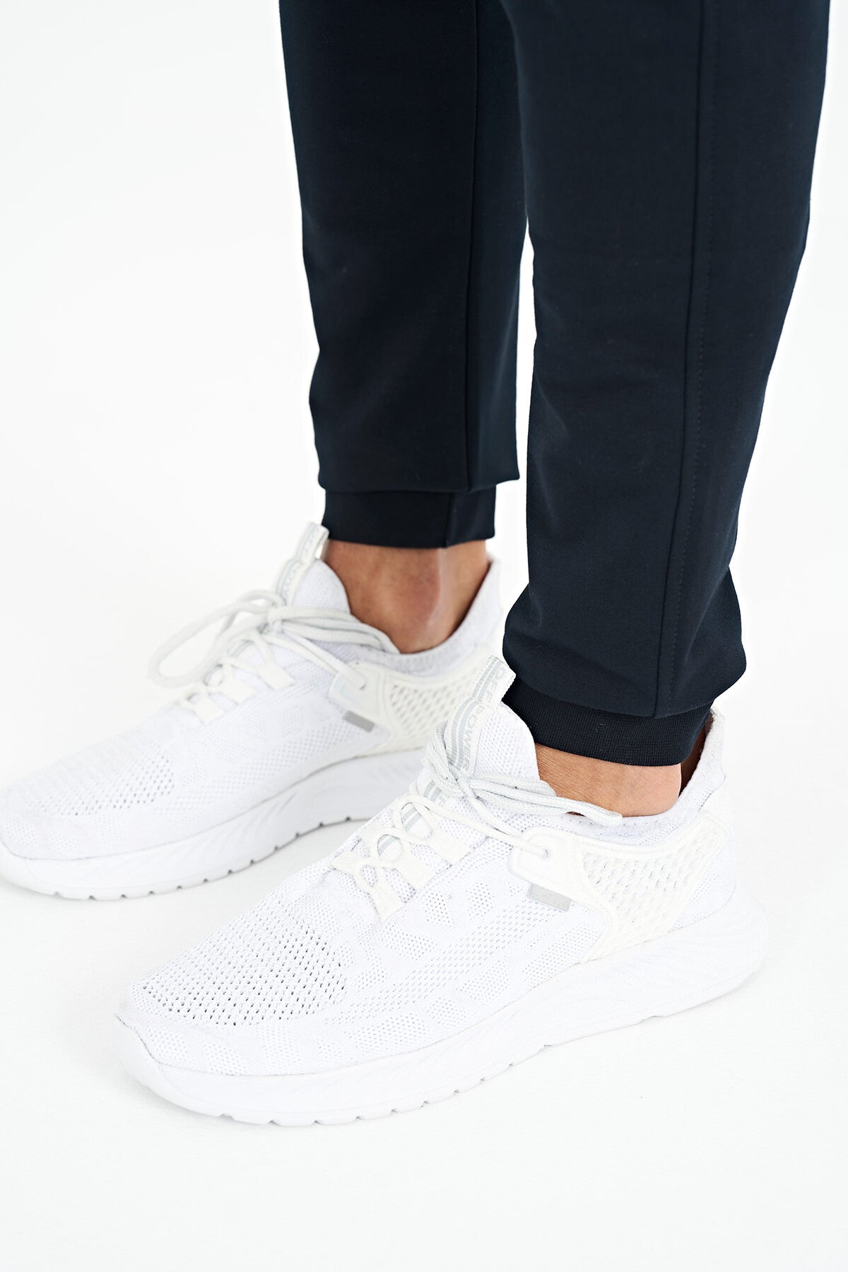 Lacivert Gizli Diz Cep Detaylı Standart Kalıp Erkek Joger Eşofman Alt - 84958