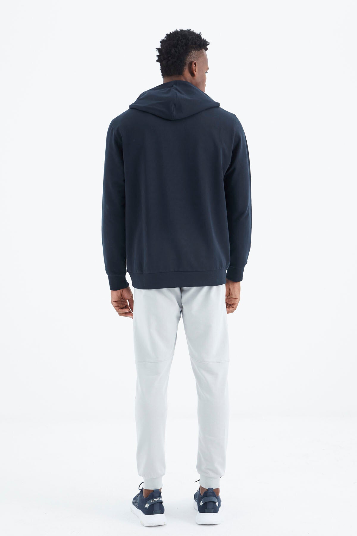 Harvey Lacivert Kapüşonlu Sweatshirt - 88309